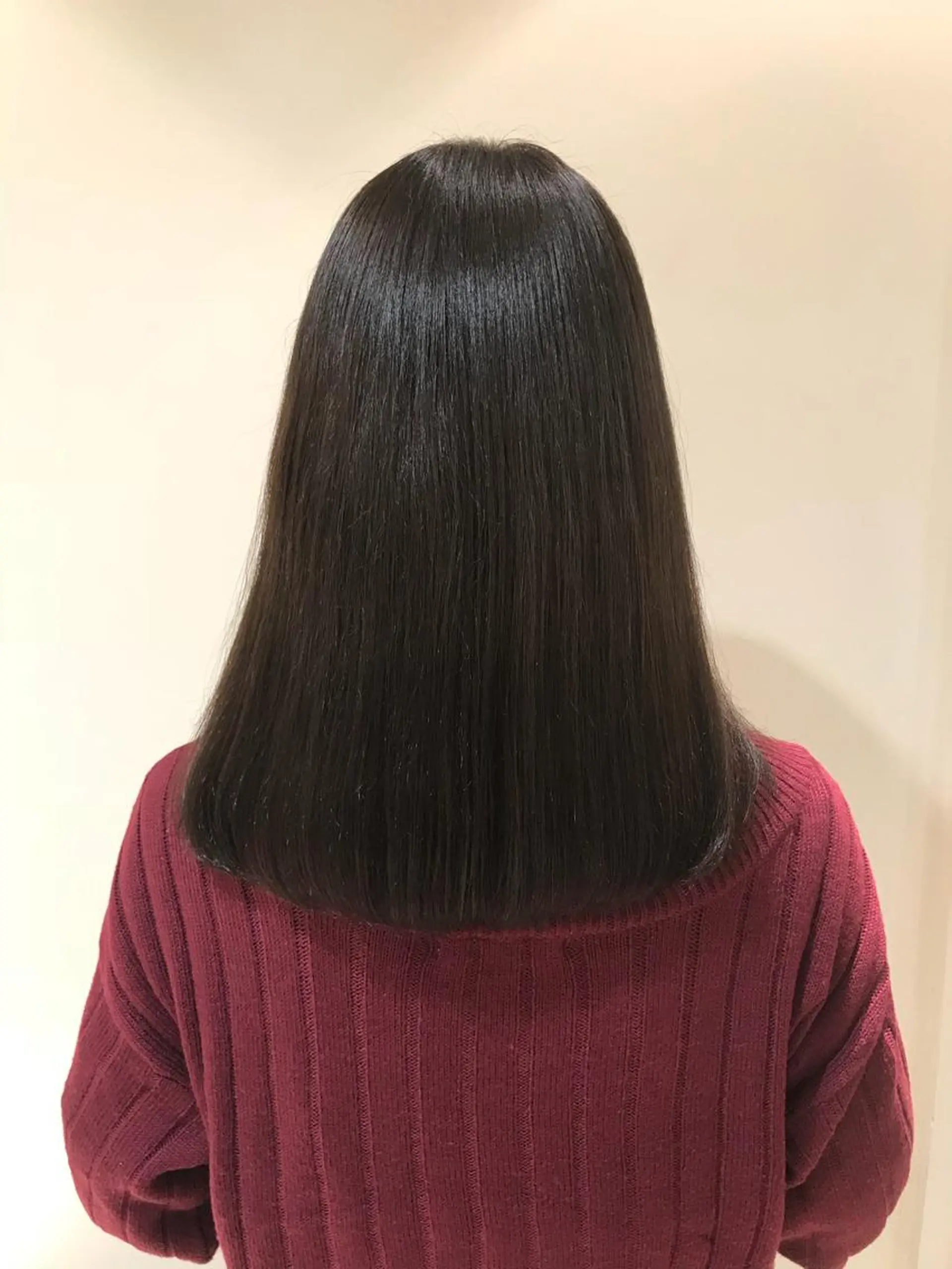 ミディアム カラー 透明感カラー グレージュ 桝野 尚也のヘアスタイル