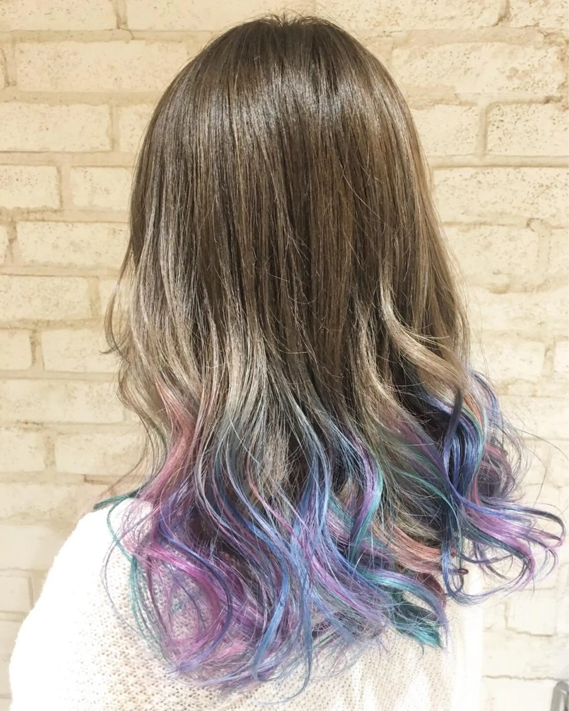 ミディアム レイヤーカット 川田くるみのヘアスタイル