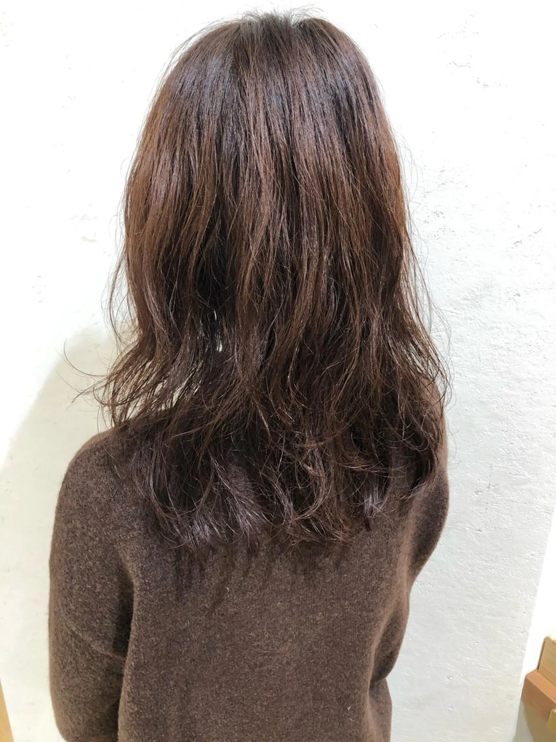 ミディアム カラー パーマ ヘアアレンジ ミディアムパーマ Londideal 高橋ヒロシのヘアスタイル