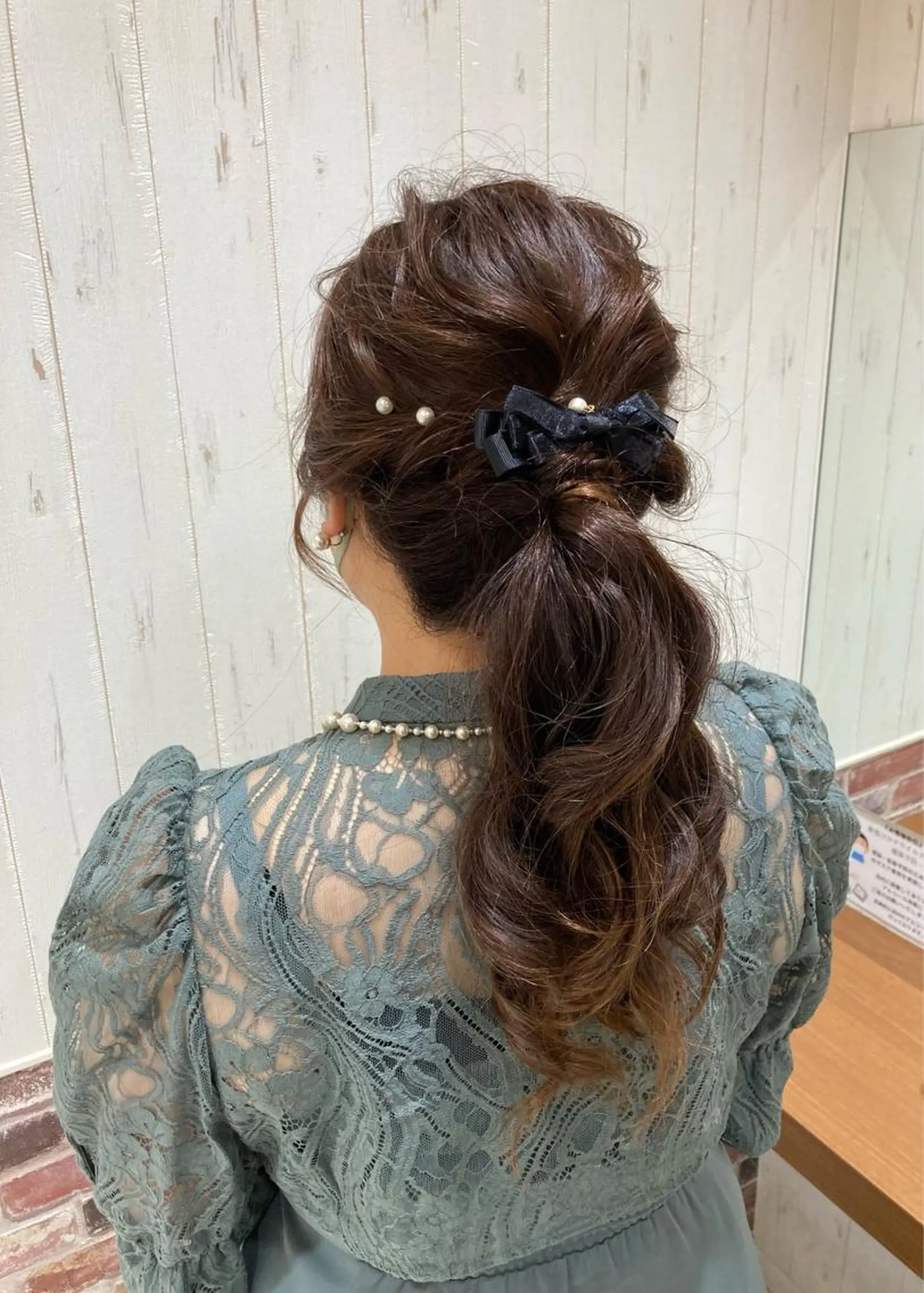 ロング ヘアセット 上野湧太 髪質改善/艶カラーのヘアスタイル