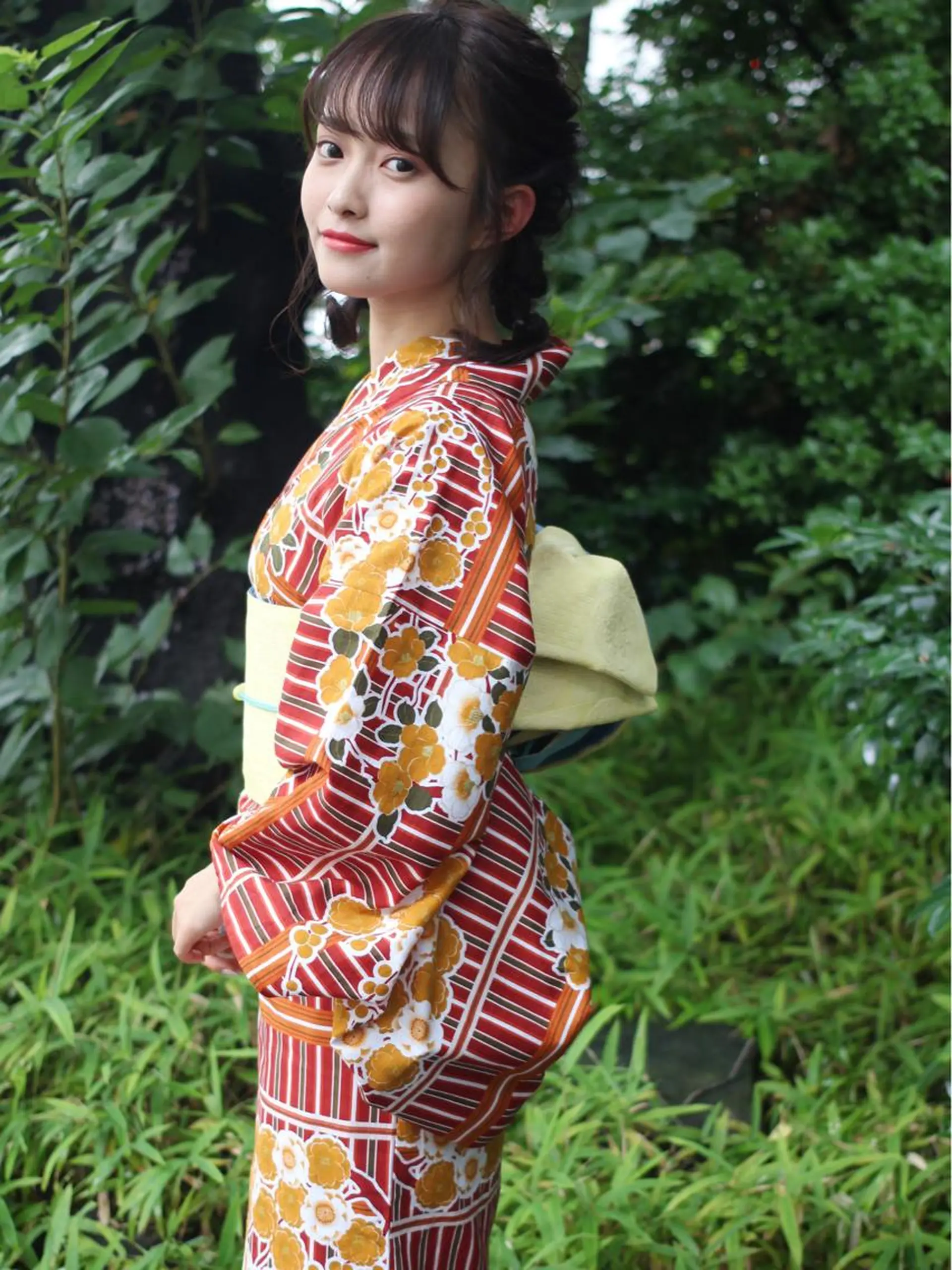 ミディアム ヘアアレンジ 浴衣 韓国ヘア🇰🇷 トヨキトキコのその他イメージ