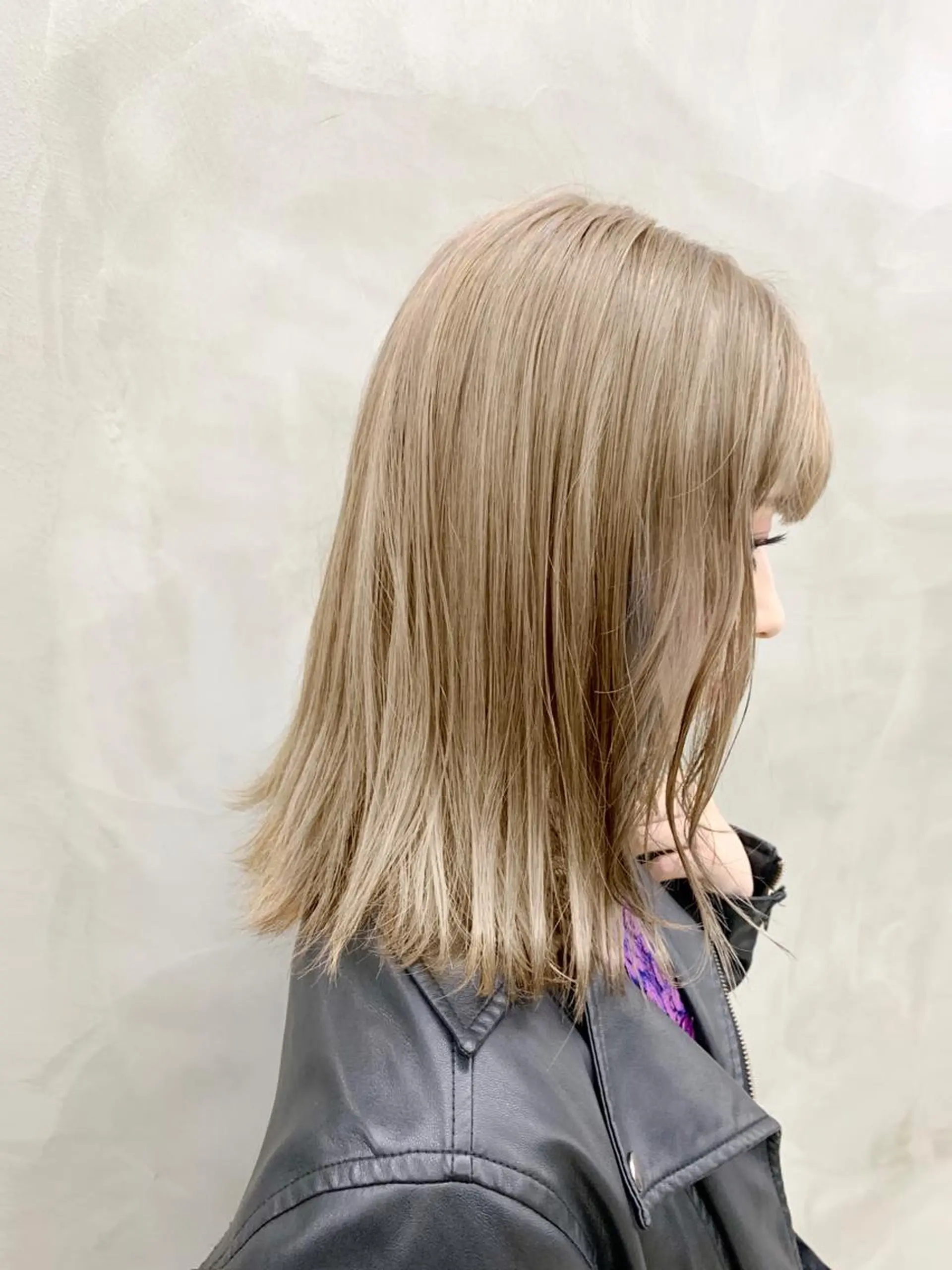 カラー ベージュカラー ミルクティーベージュ ヘッドスパ (女性限定)🍋モエのヘアスタイル