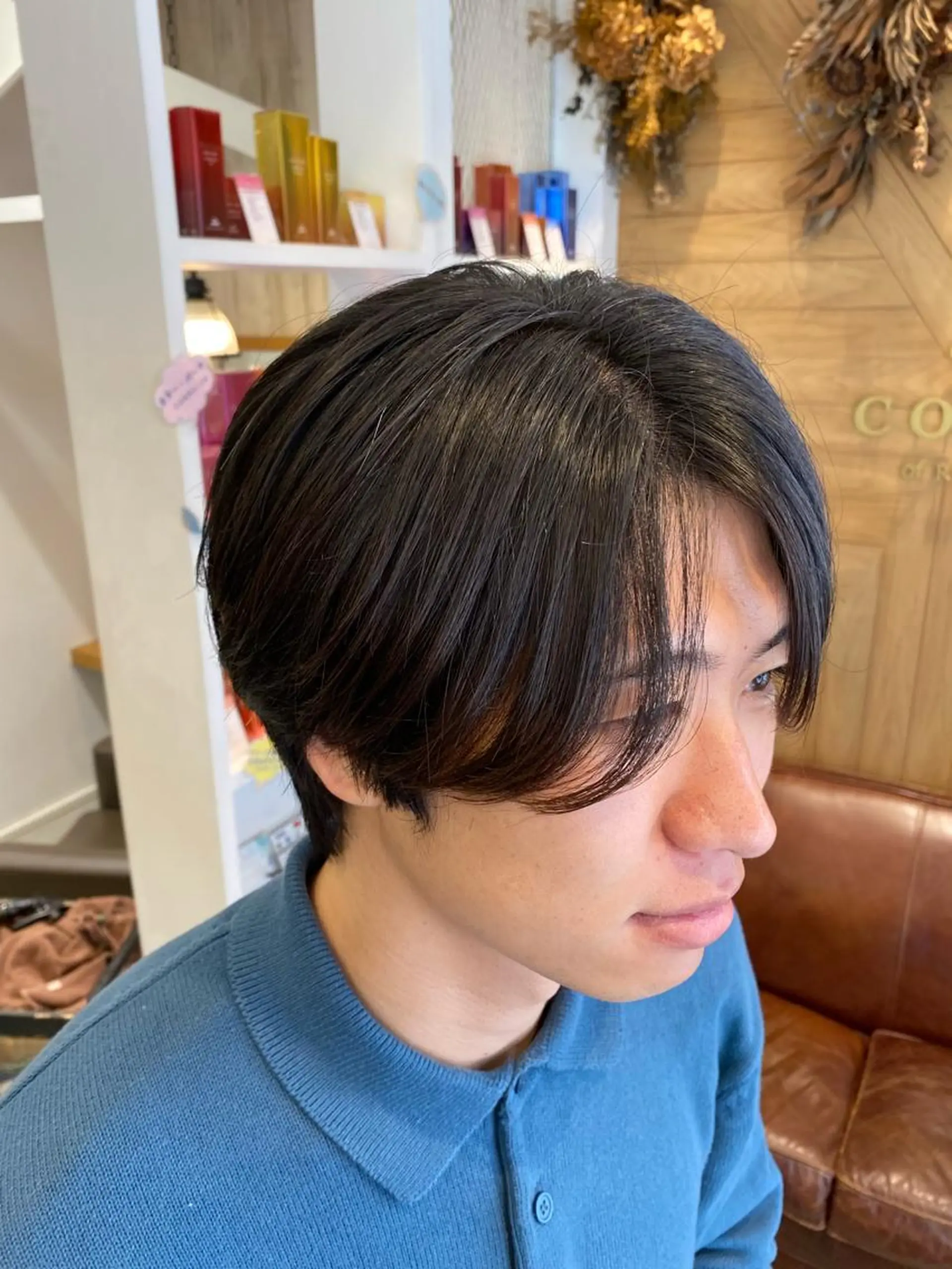 ショート メンズ メンズ韓国風 韓国風ヘア 柴田 枝利子のヘアスタイル