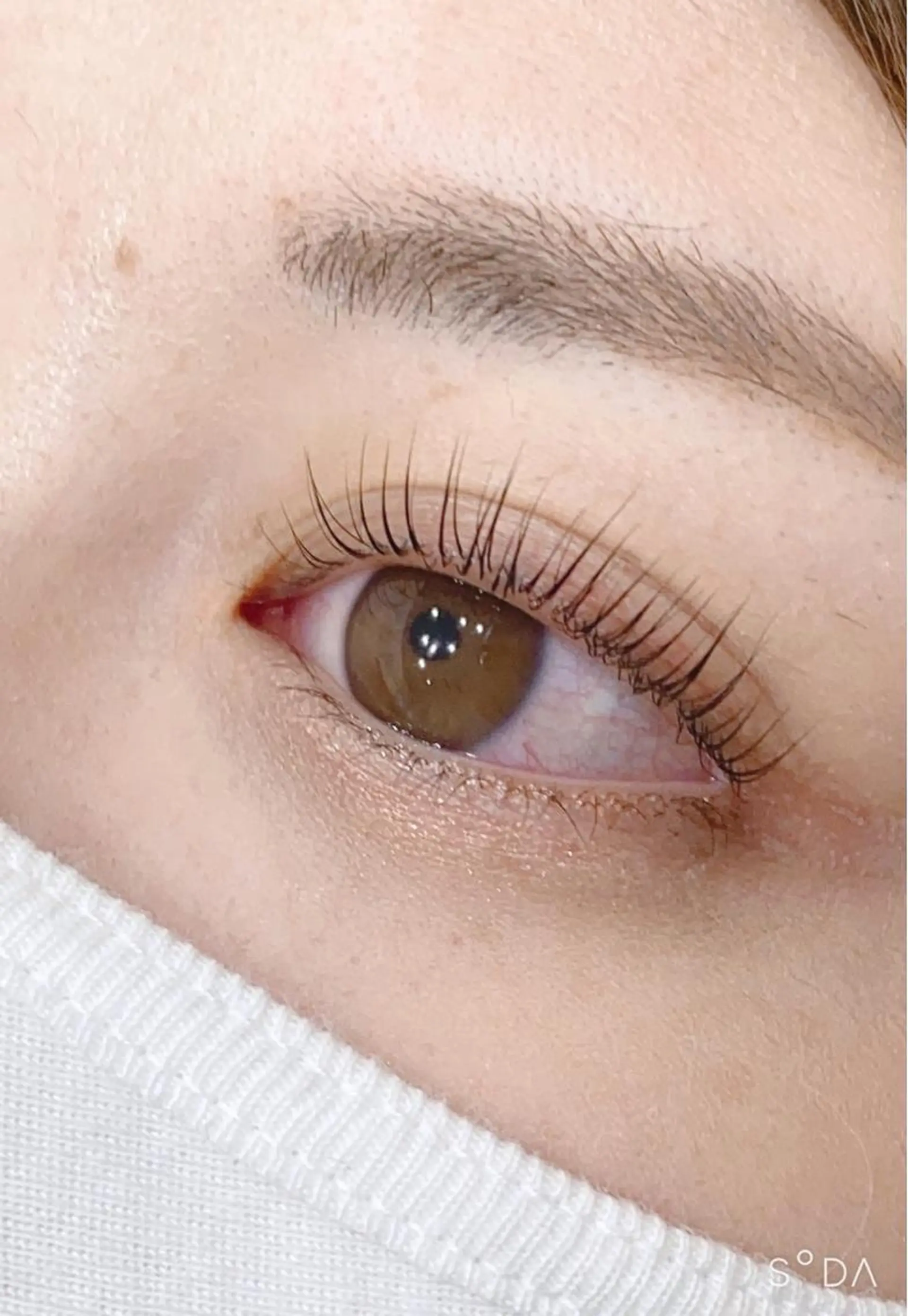 マツエク・マツパ パリジェンヌラッシュリフト 尾上 茉由のマツエク・マツパデザイン