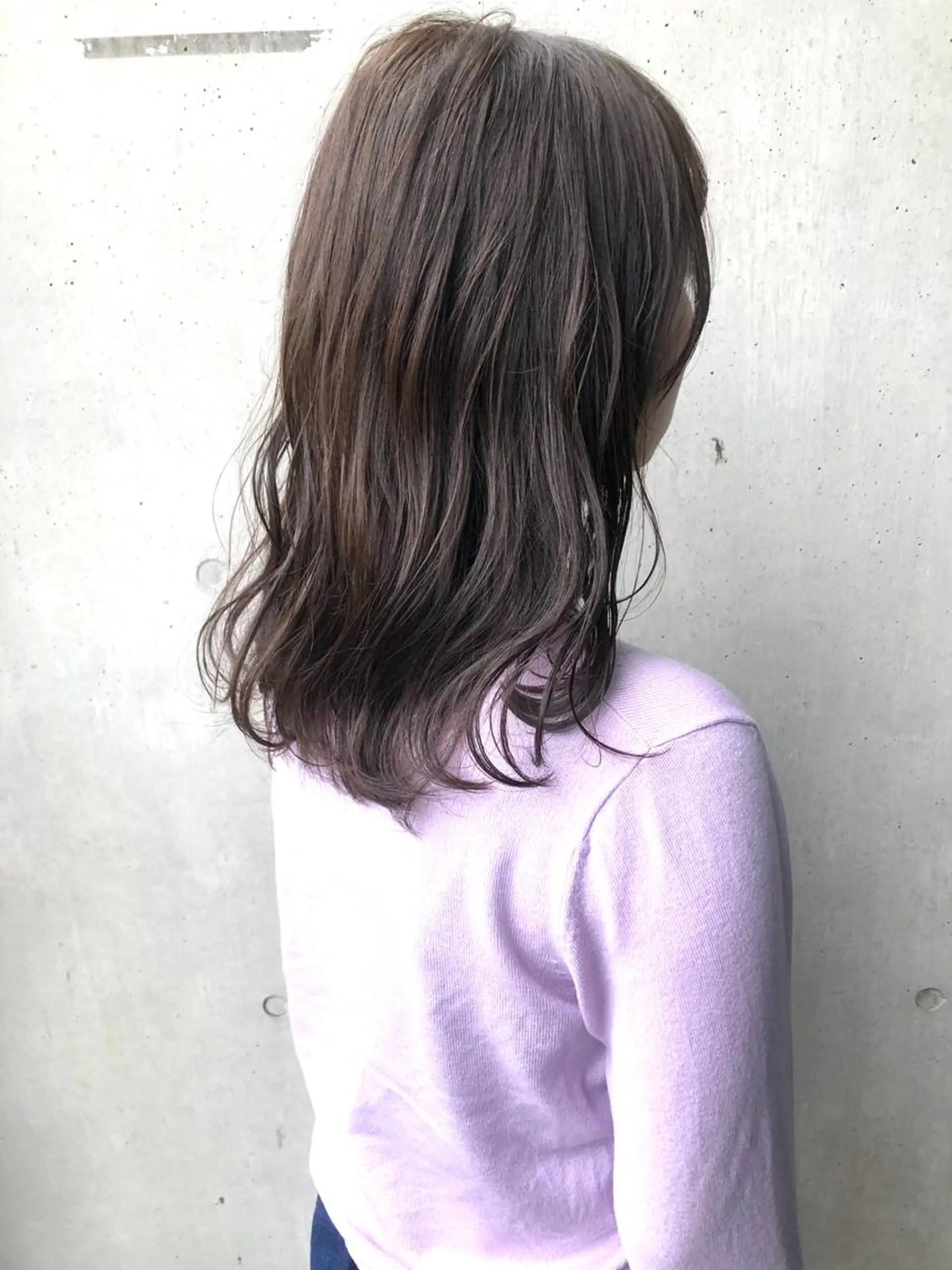 ミディアム ヘアカラー 【髪質改善】 川津翔太のヘアスタイル