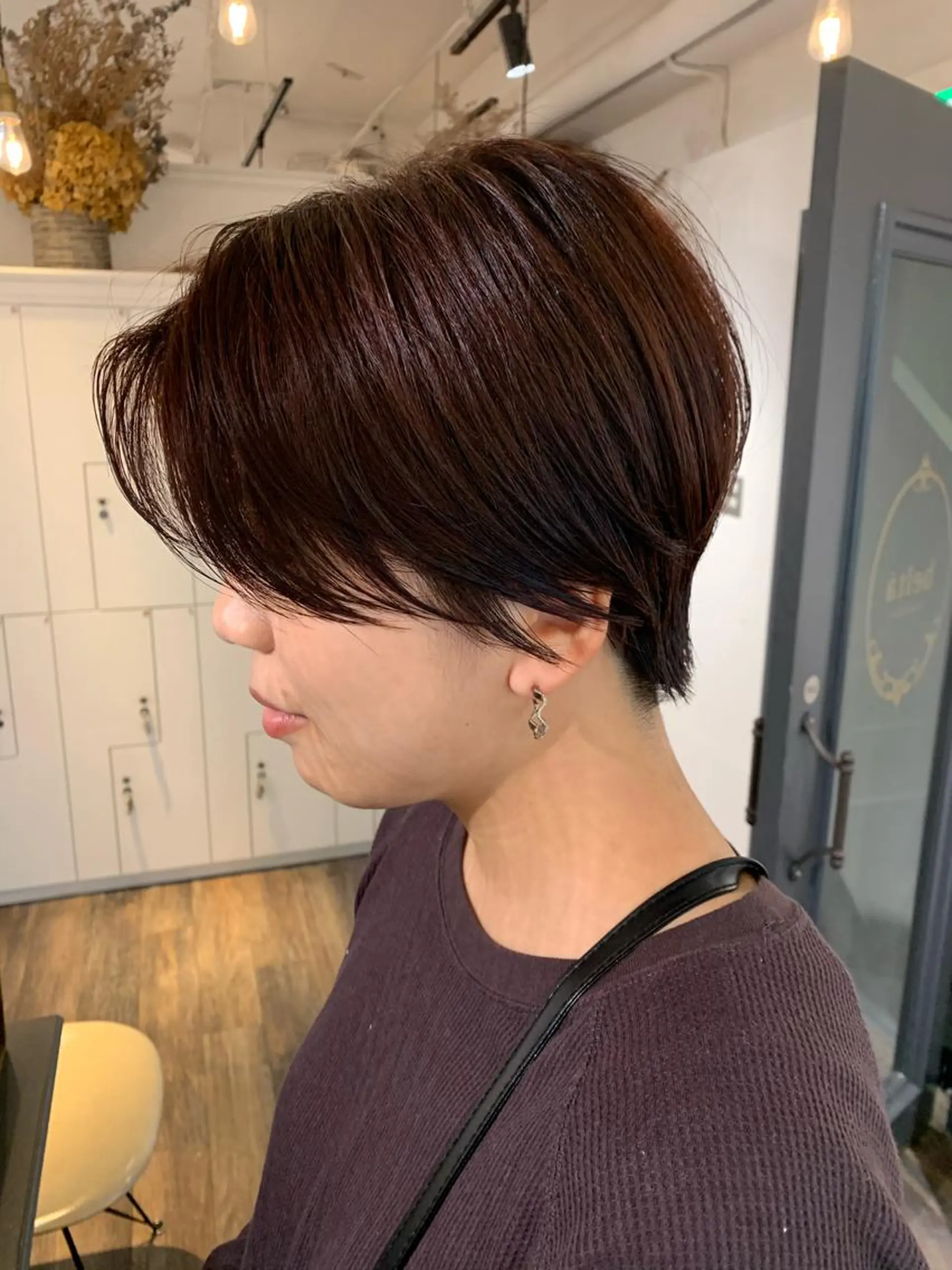 ショート カラー 安村 美奈のヘアスタイル