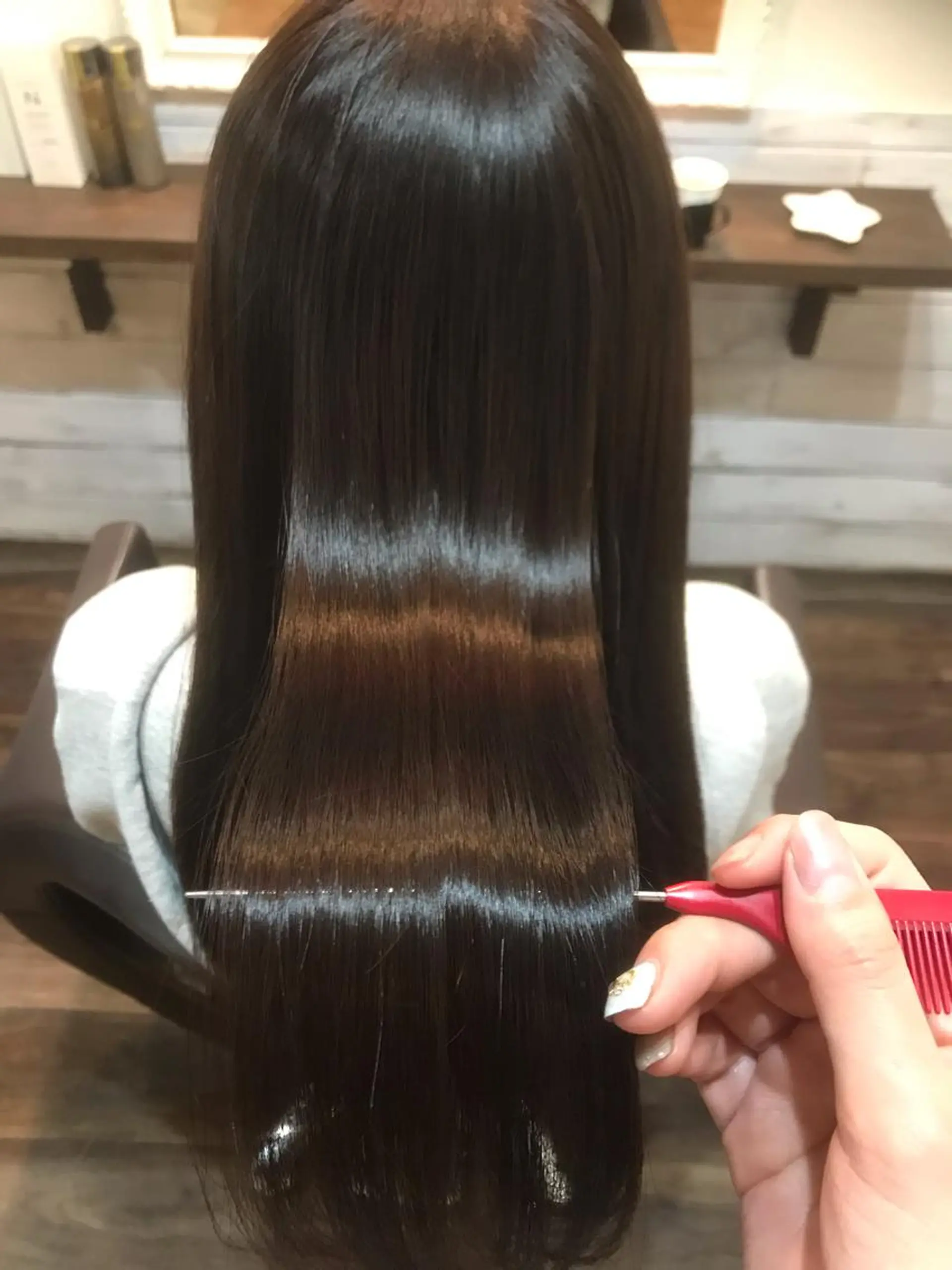 ロング カラー ヘアアレンジ イルミナカラー トリートメント トリートメント アイラッシュ/美容室 個室/瀬戸 一菜のヘアスタイル