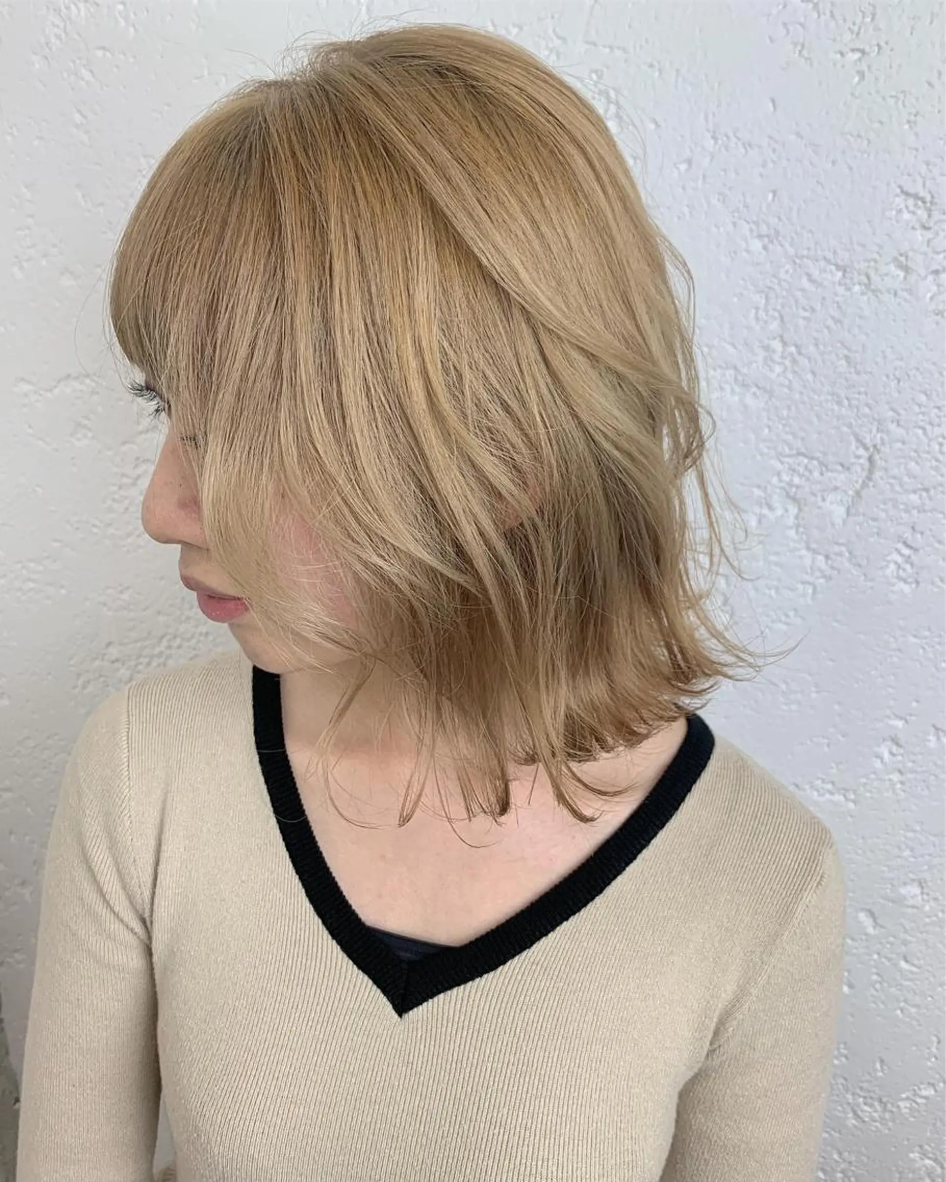 ミディアム boutique misakiのヘアスタイル