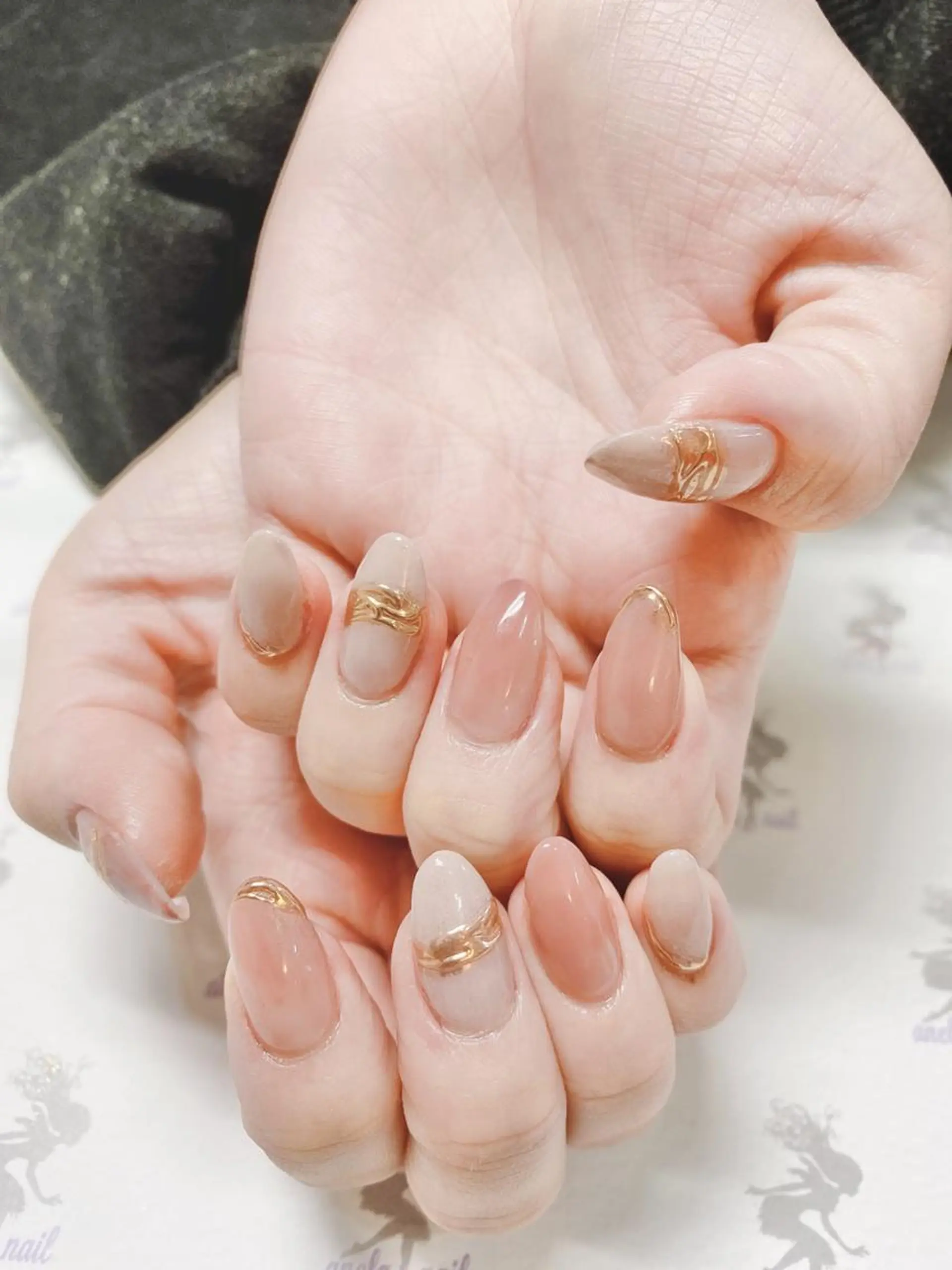 ネイル スカルプネイル anelanail ネイリストのネイルデザイン