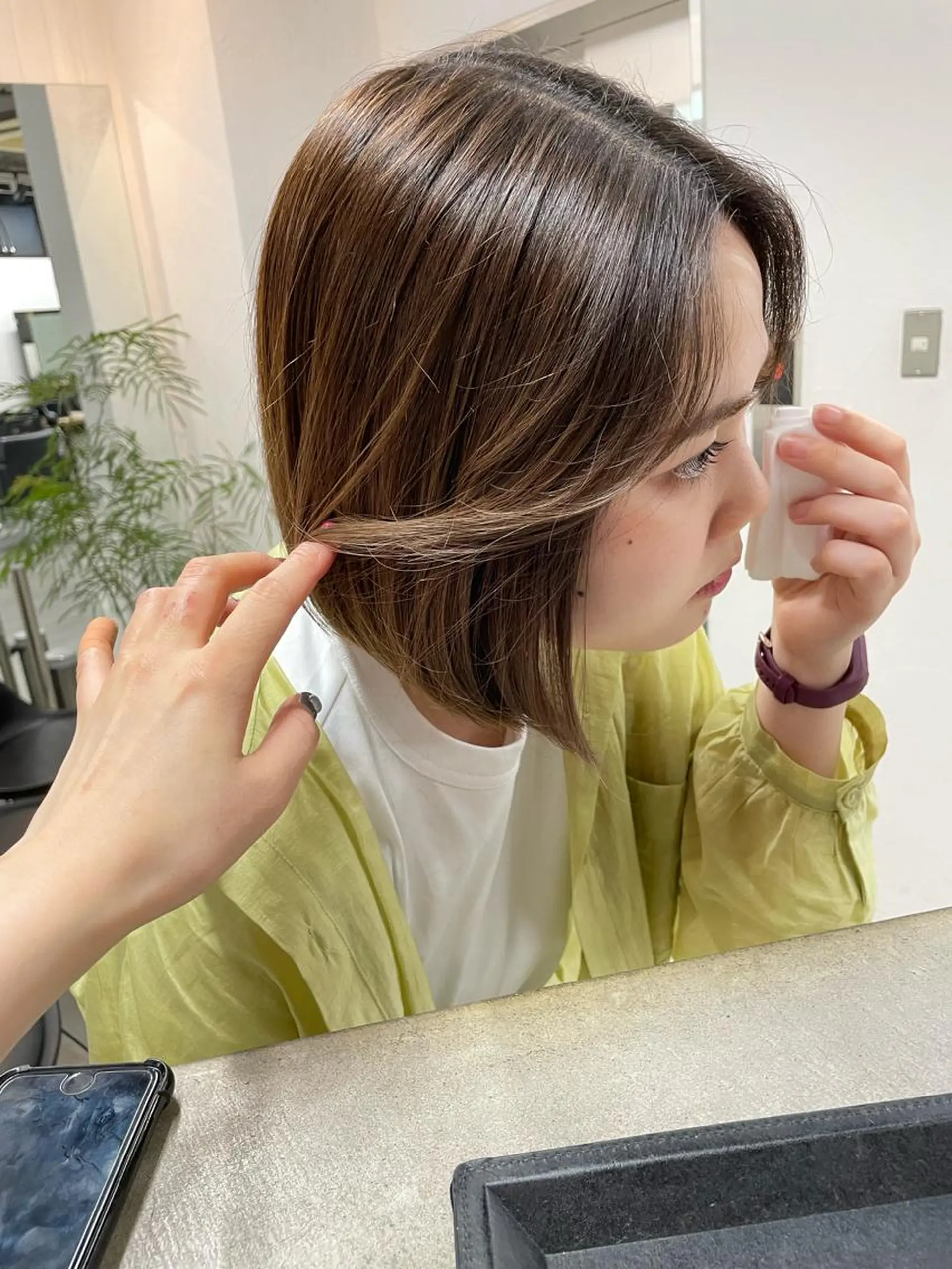 ショート Rico / bob/グレージュのヘアスタイル