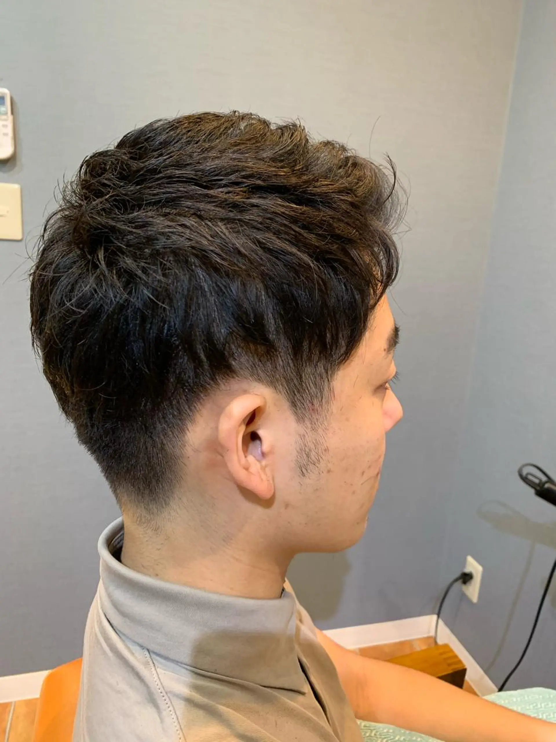 ショート メンズ 似合わせカラー/艶 髪質改善/ヨシザキのヘアスタイル