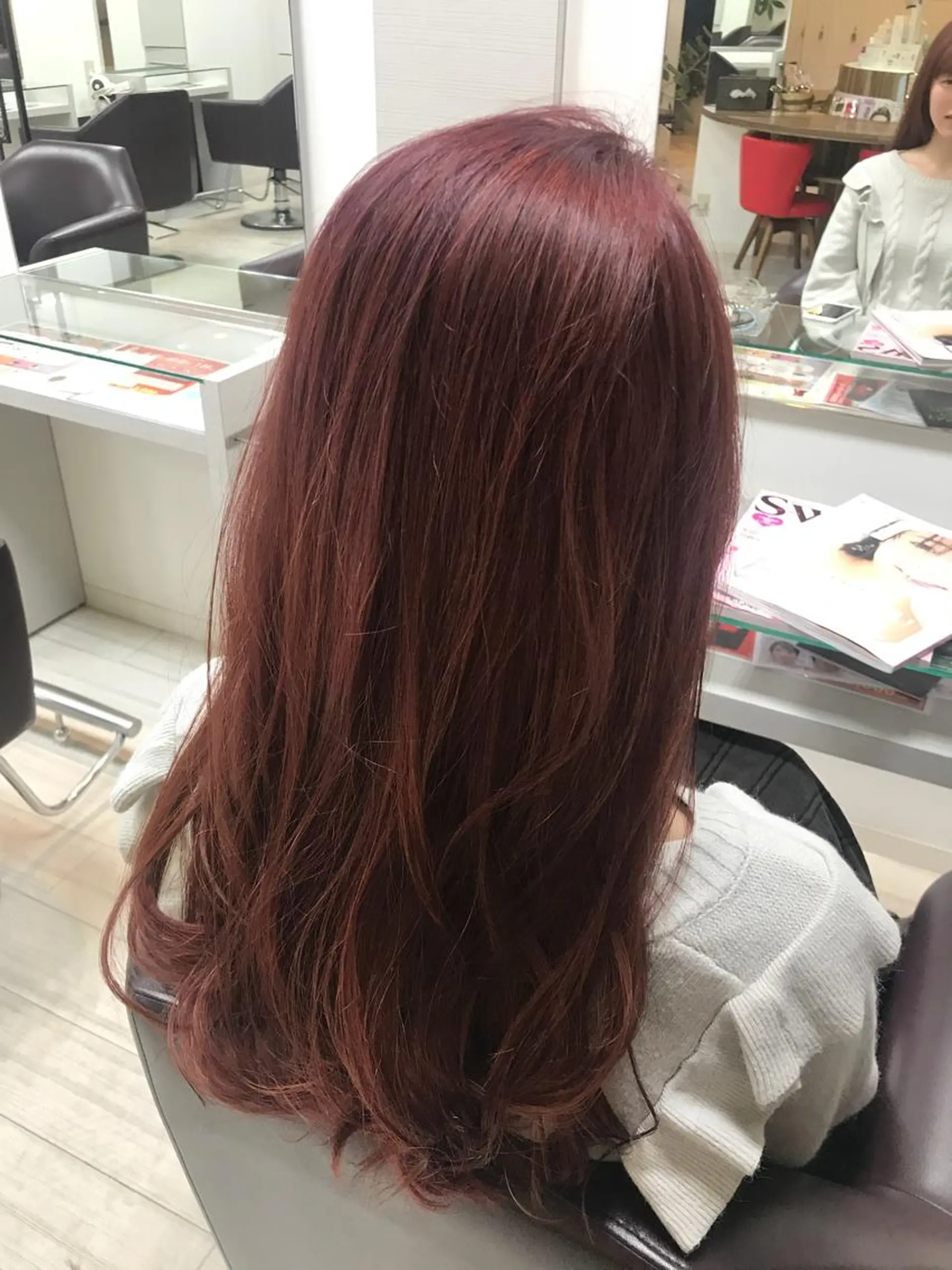ロング カラー 竹中 ゆいのヘアスタイル