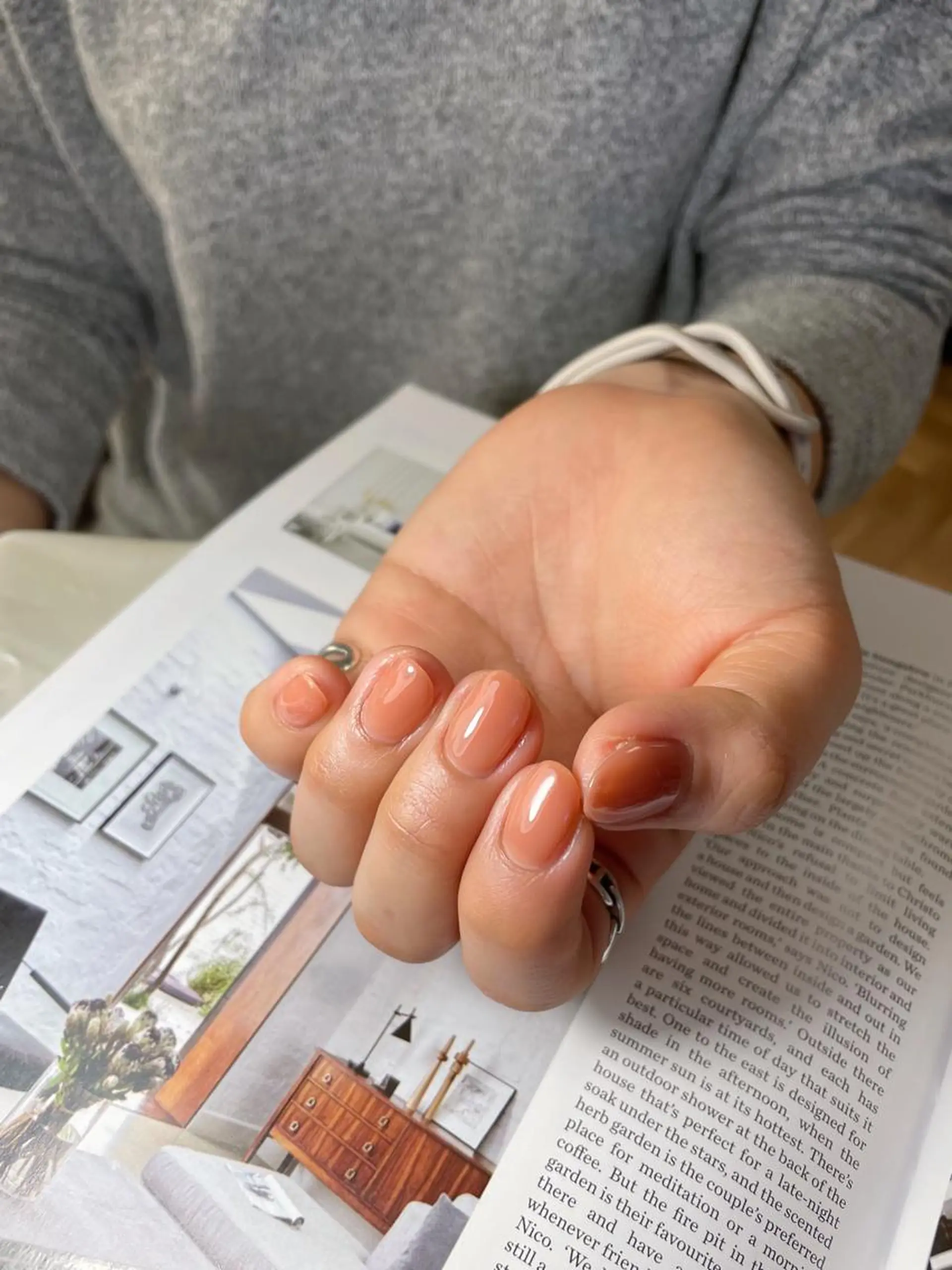 ネイル ワンカラーネイル ハンドネイル Lofinails ちひろのネイルデザイン