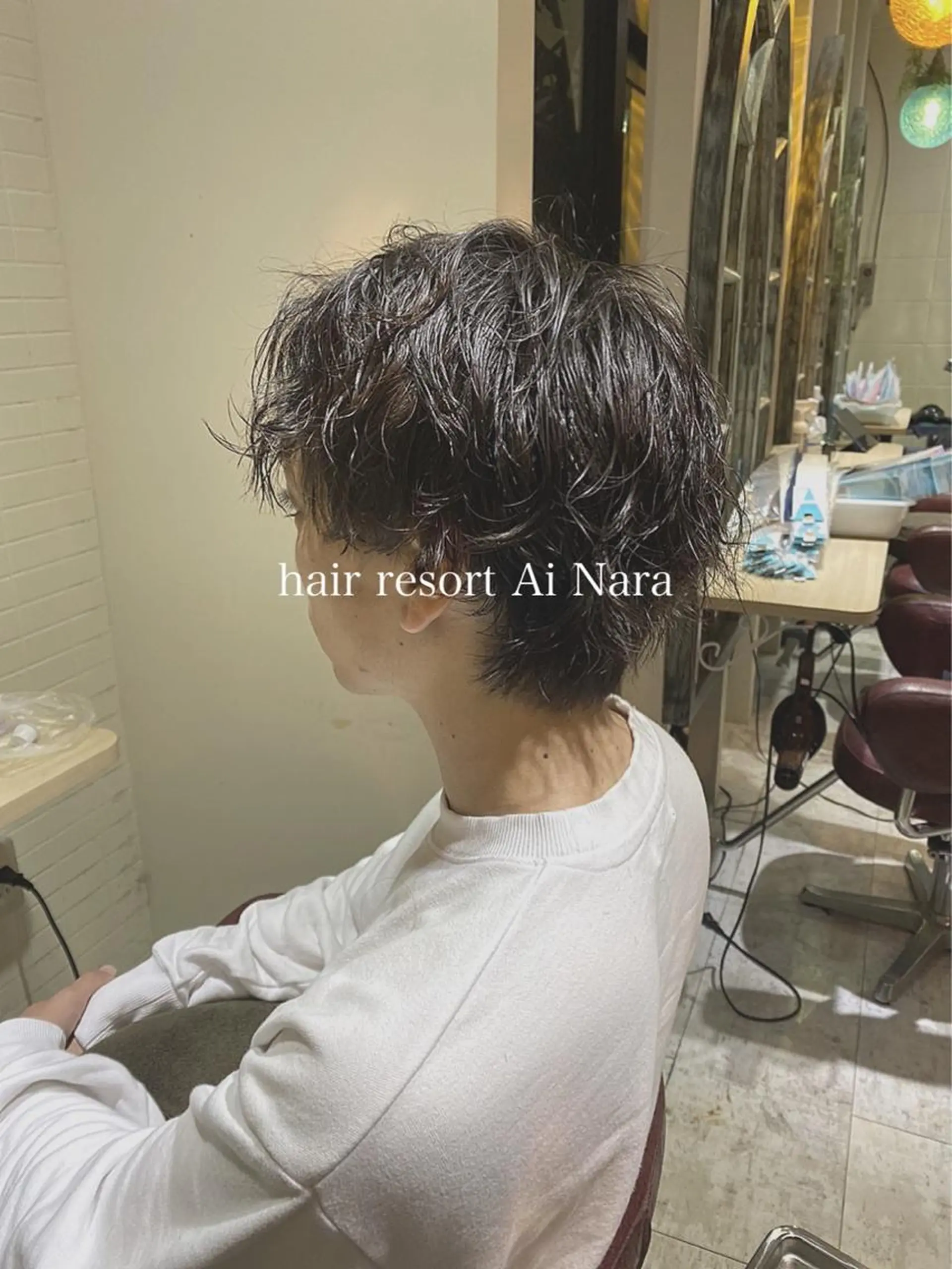 ミディアム ミディアムパーマ ♡ヘアアレンジ♡ naraのヘアスタイル