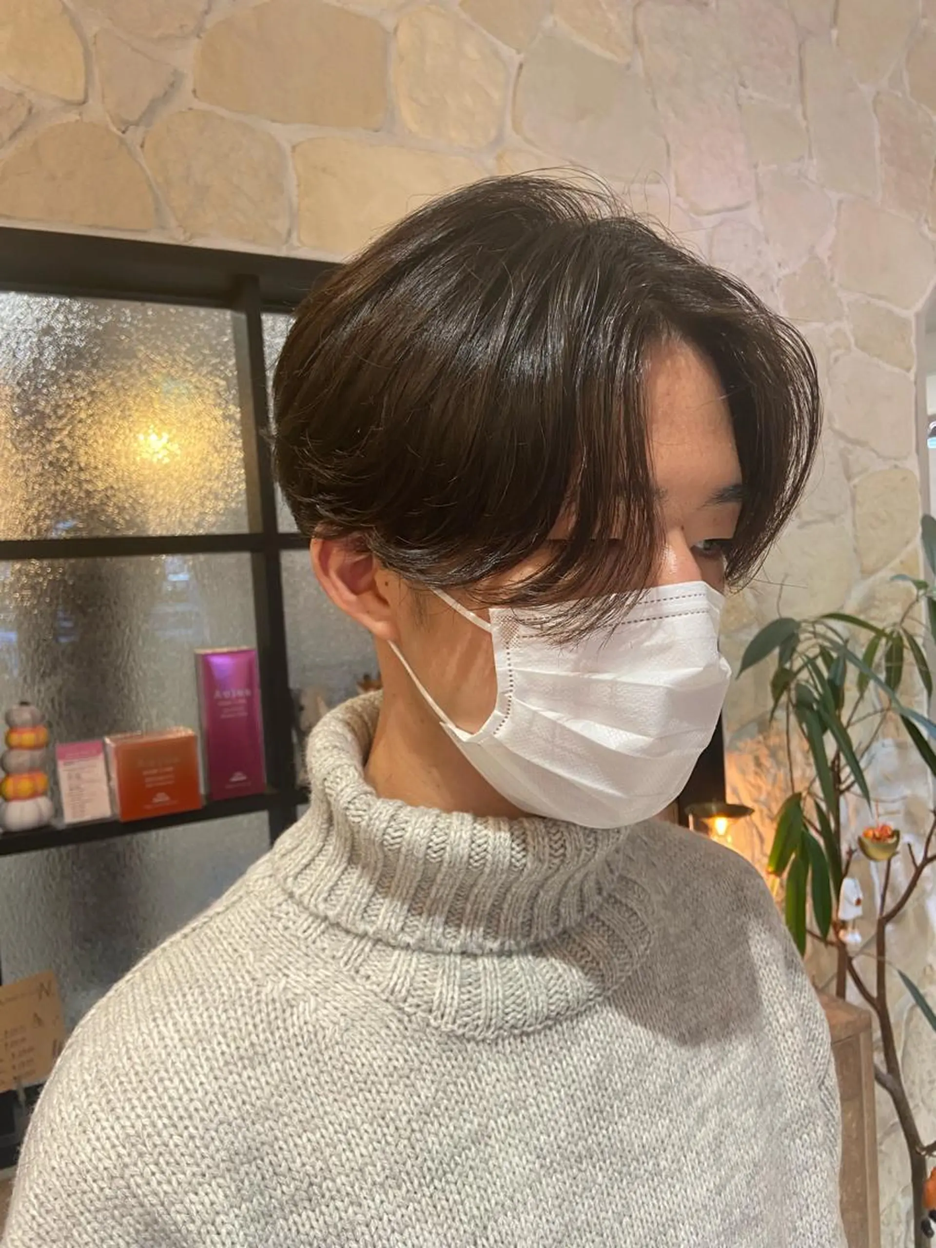 メンズ メンズパーマ situ所属・透明感カラー／メンズ 特化kazumaのヘアスタイル