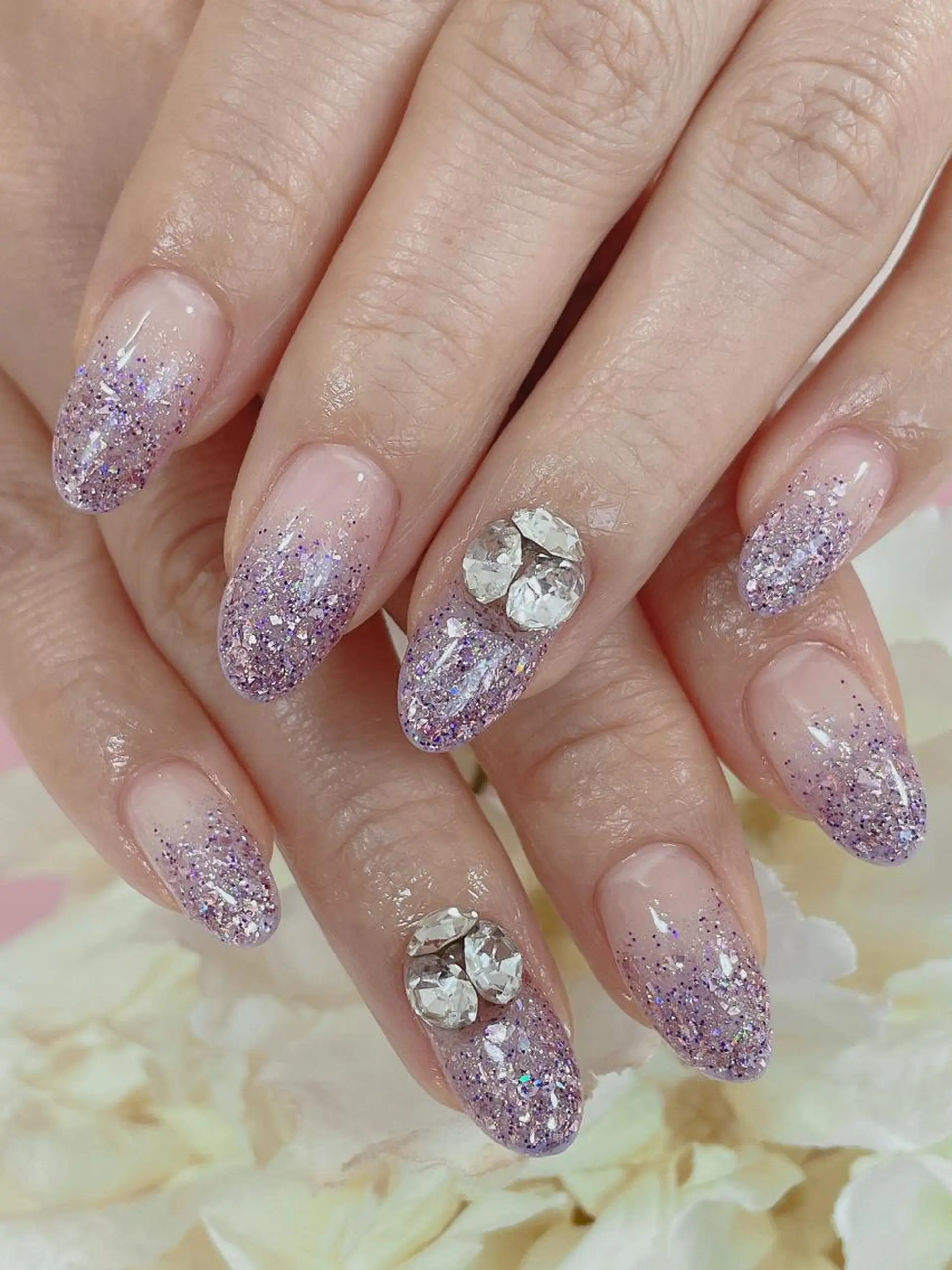 セミロング TAKAMATSU RINAのネイルデザイン