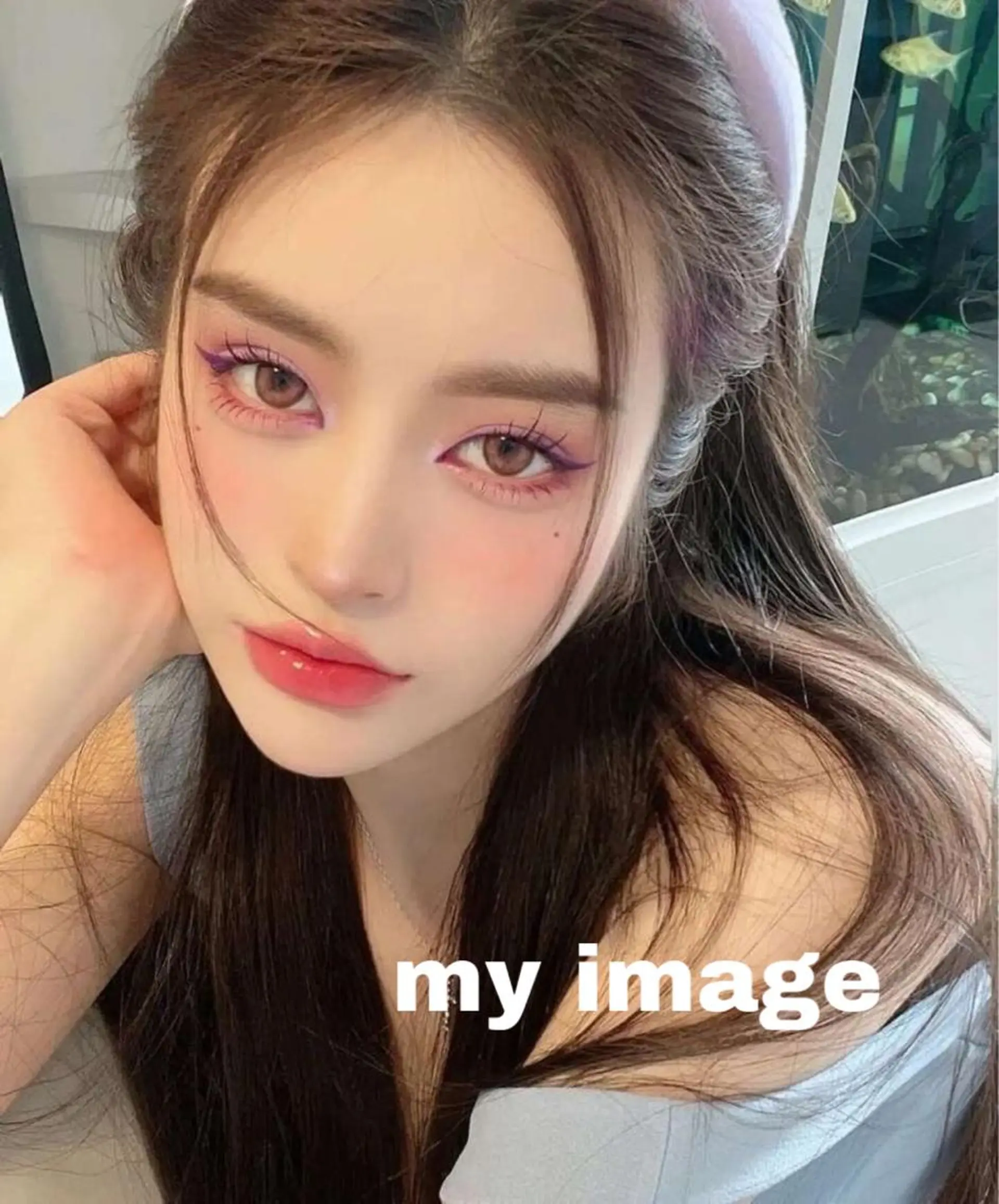 ロング カラー ヘアアレンジ カット ヘアカラー トリートメント 🎀トップスタイリ スト湯川響🎀のヘアスタイル