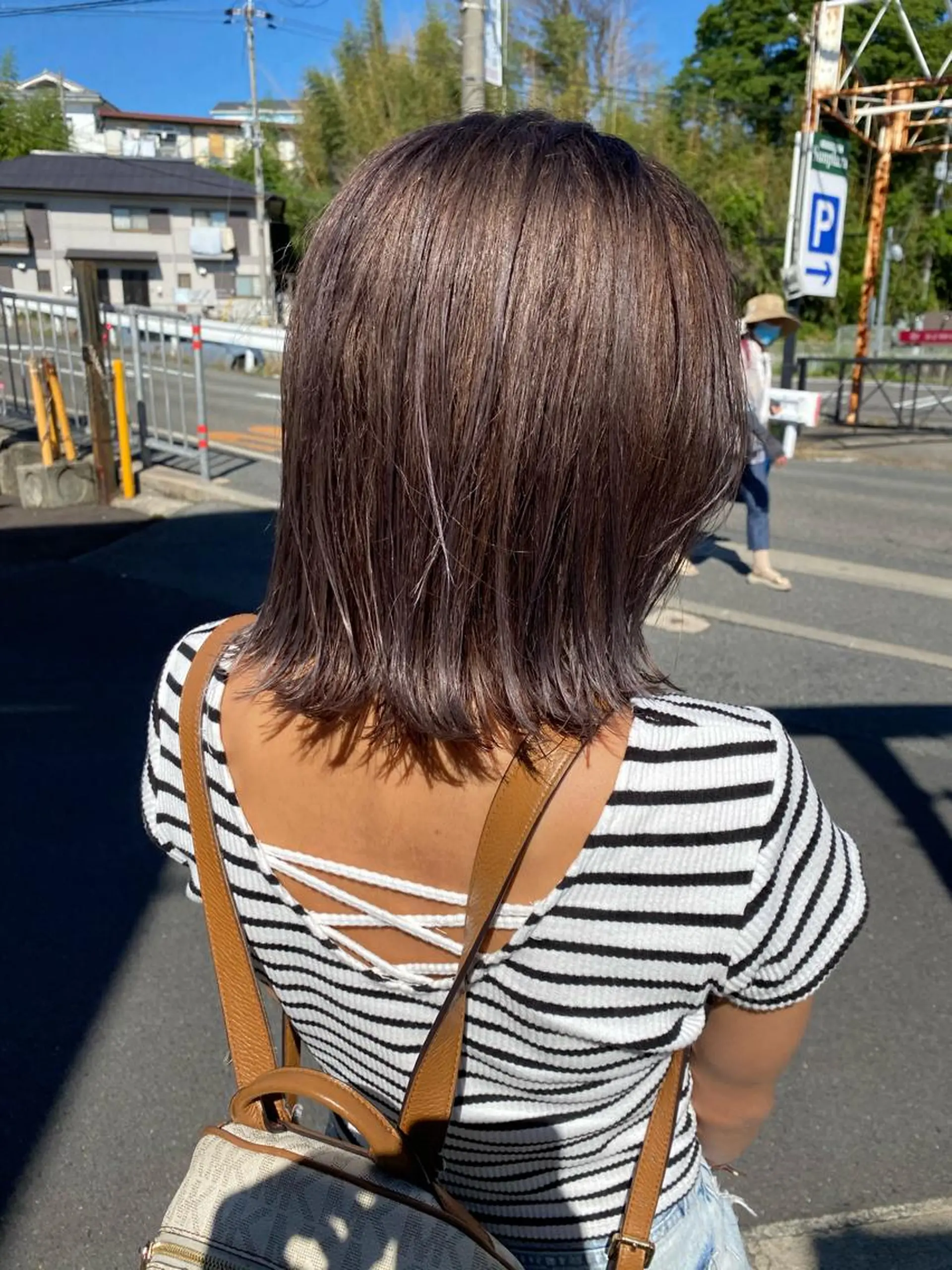 ショート カラー 鍵谷 公宏のヘアスタイル