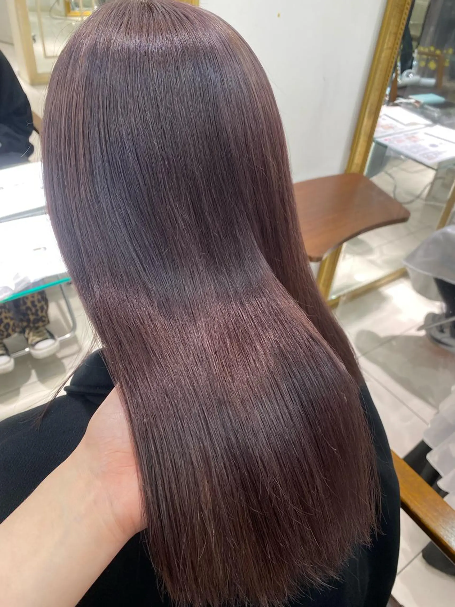 ロング カラー ヘアアレンジ 透明感カラー 古山 結季🌙🖤のヘアスタイル