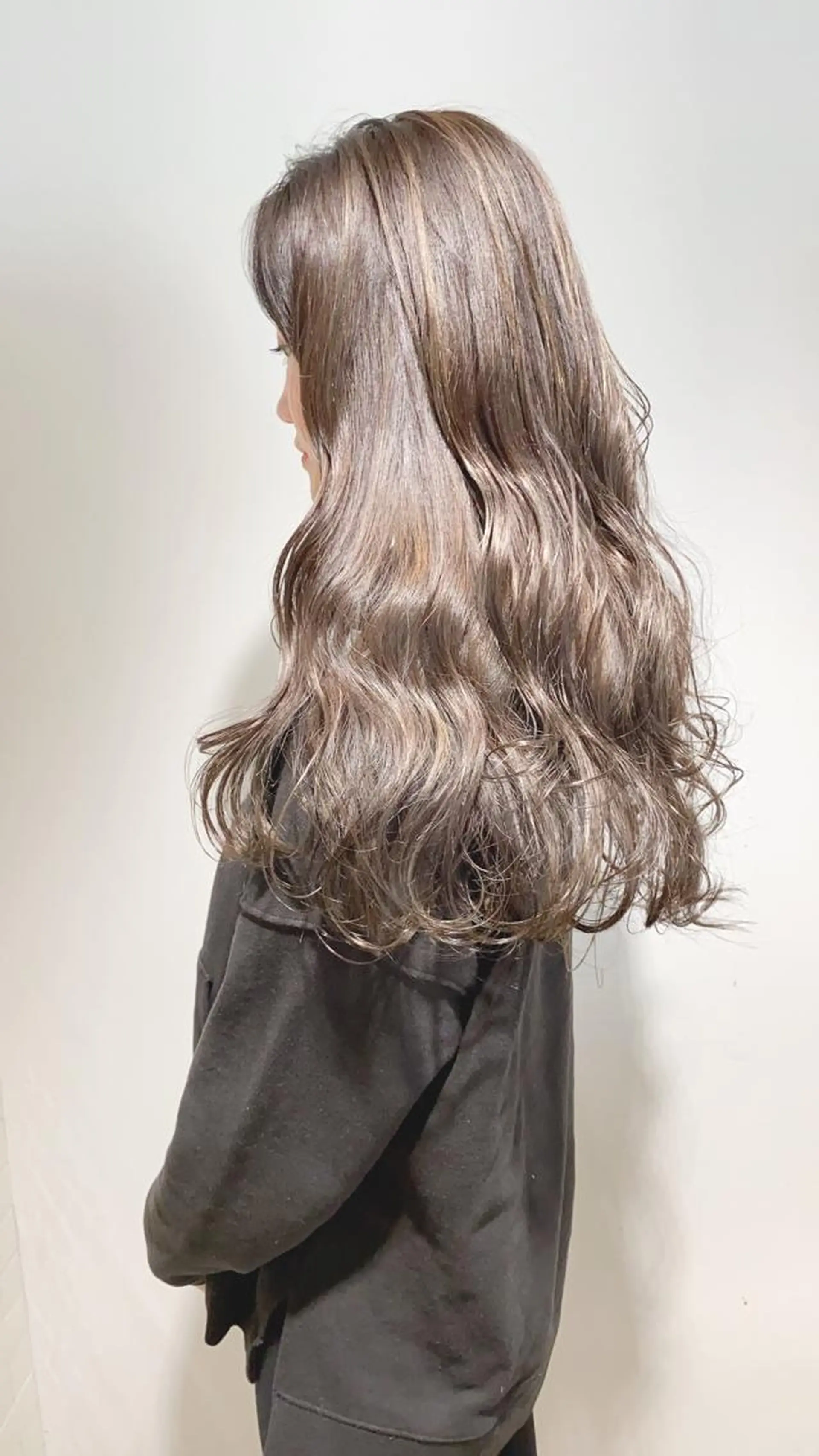 ロング ショートボブ ボブ ハイライト メンズツイスパ ショートフクヤマシンのヘアスタイル