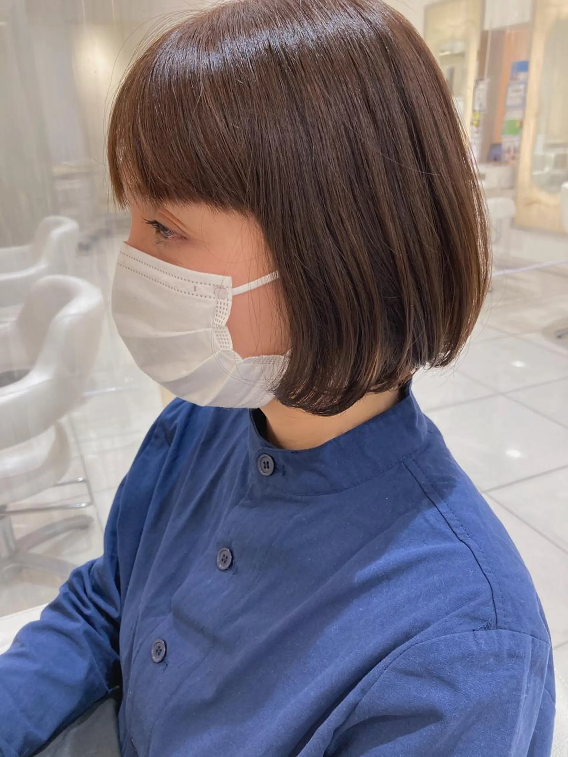 ショート パーマ デジタルパーマ 田中 あかねのヘアスタイル