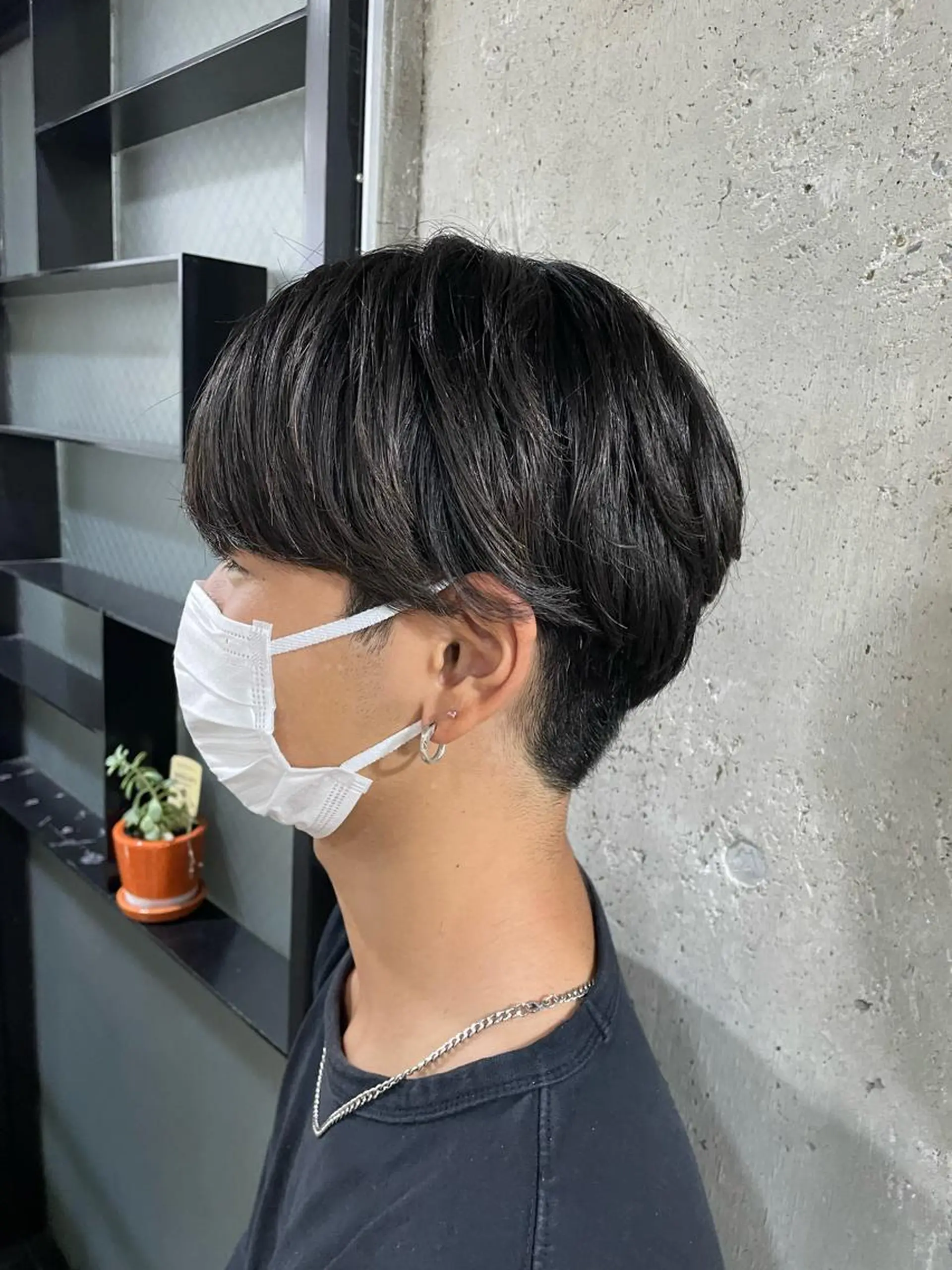 ショート 🔥コテ巻き風 ボブパーマ🔥のヘアスタイル