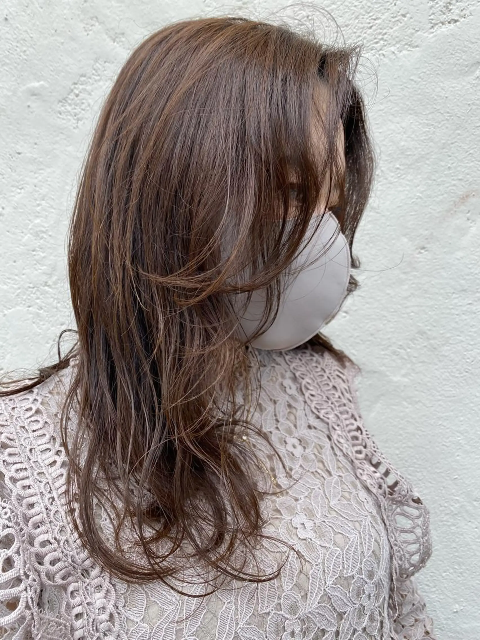 ロング M. YURIのヘアスタイル