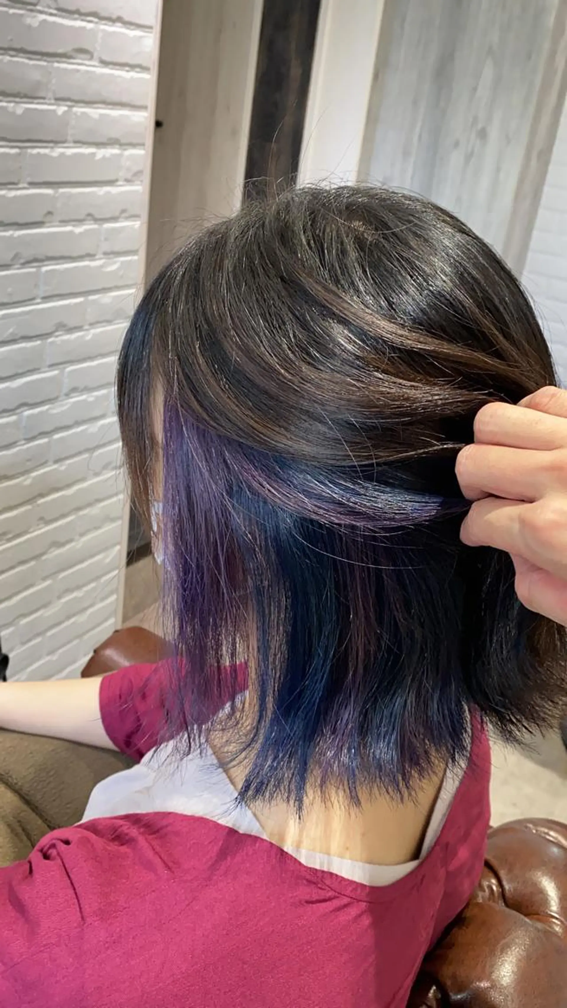 ミディアム カラー Renatus店長 金子裕美のヘアスタイル