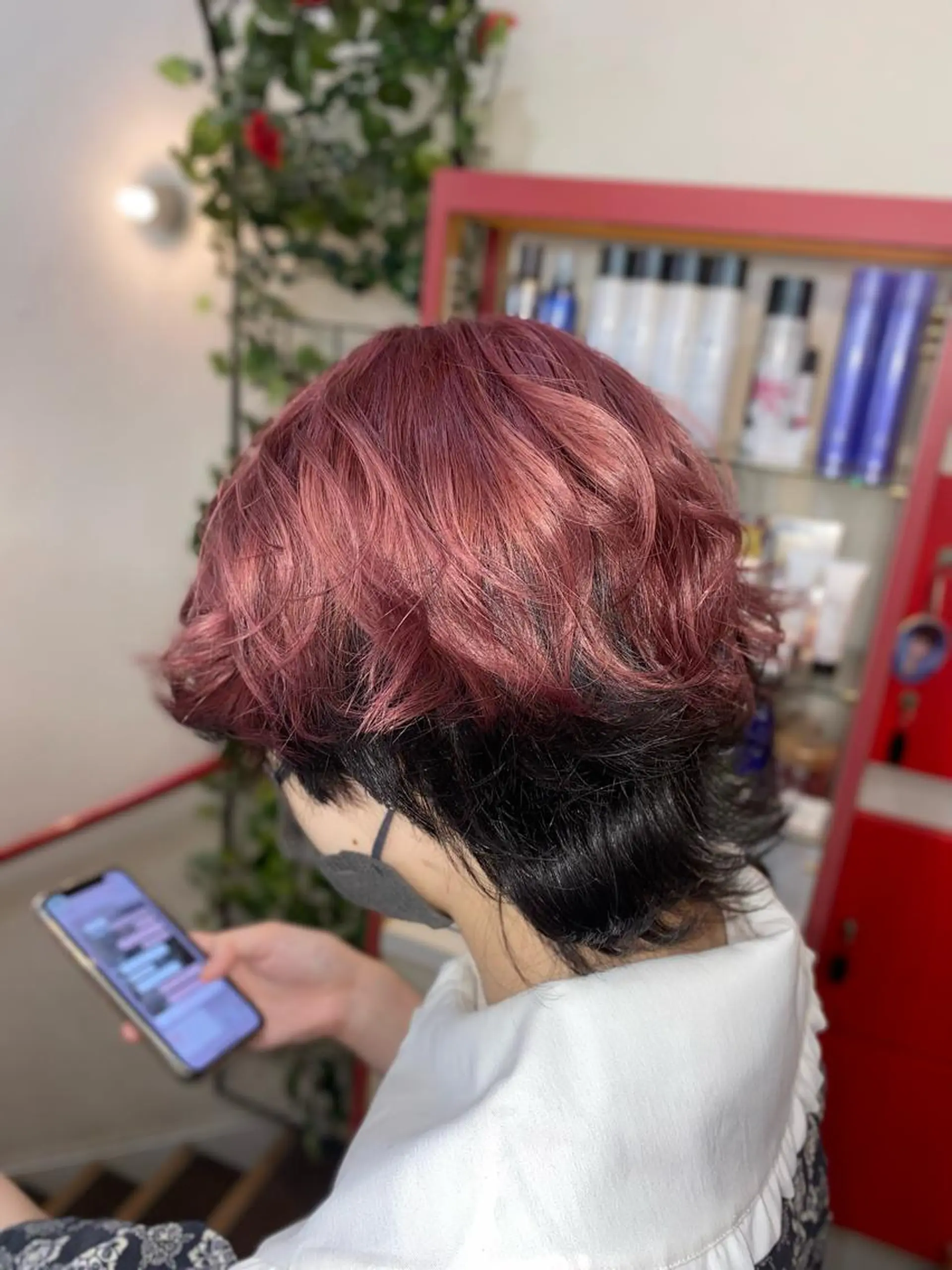 ショート ヘアカラー ゆぴ☾‪/推しカラー /ハイトーンのヘアスタイル