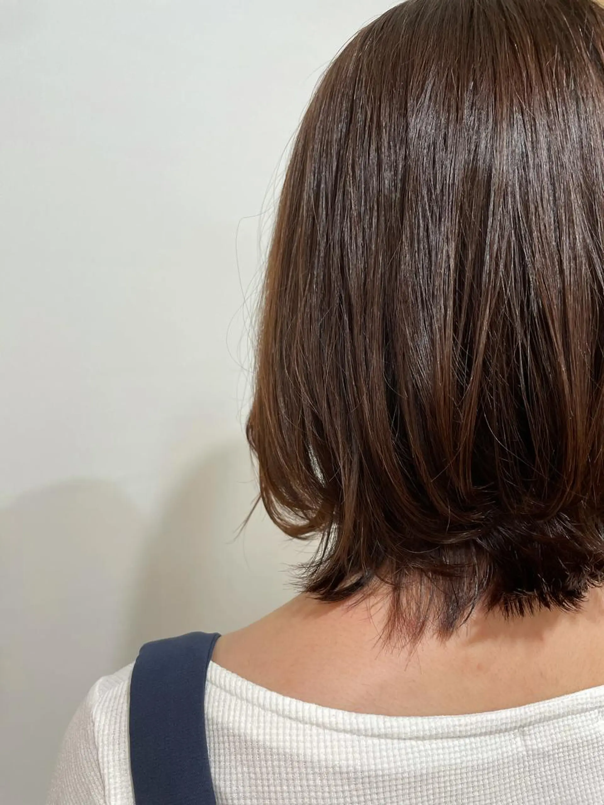 ミディアム カラー ブラウンカラー 柔らかブラウン/栄/ tomitaのヘアスタイル
