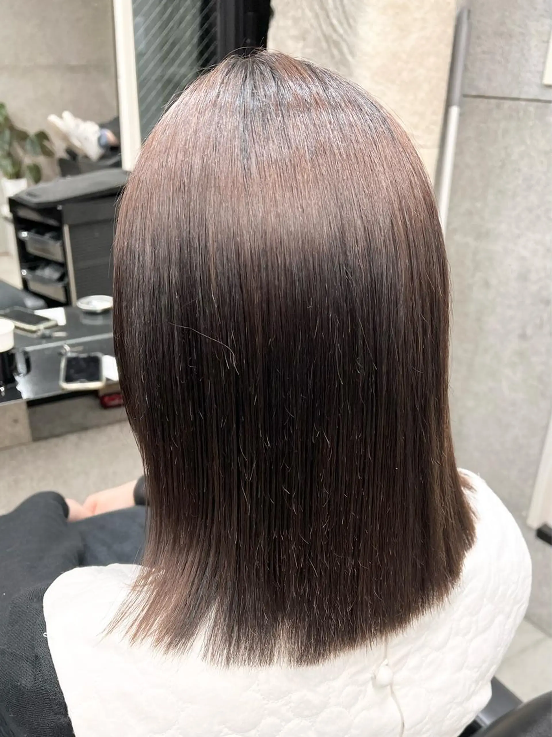 ミディアム ♡HARUKA/縮毛 /髪質改善/BOBのヘアスタイル