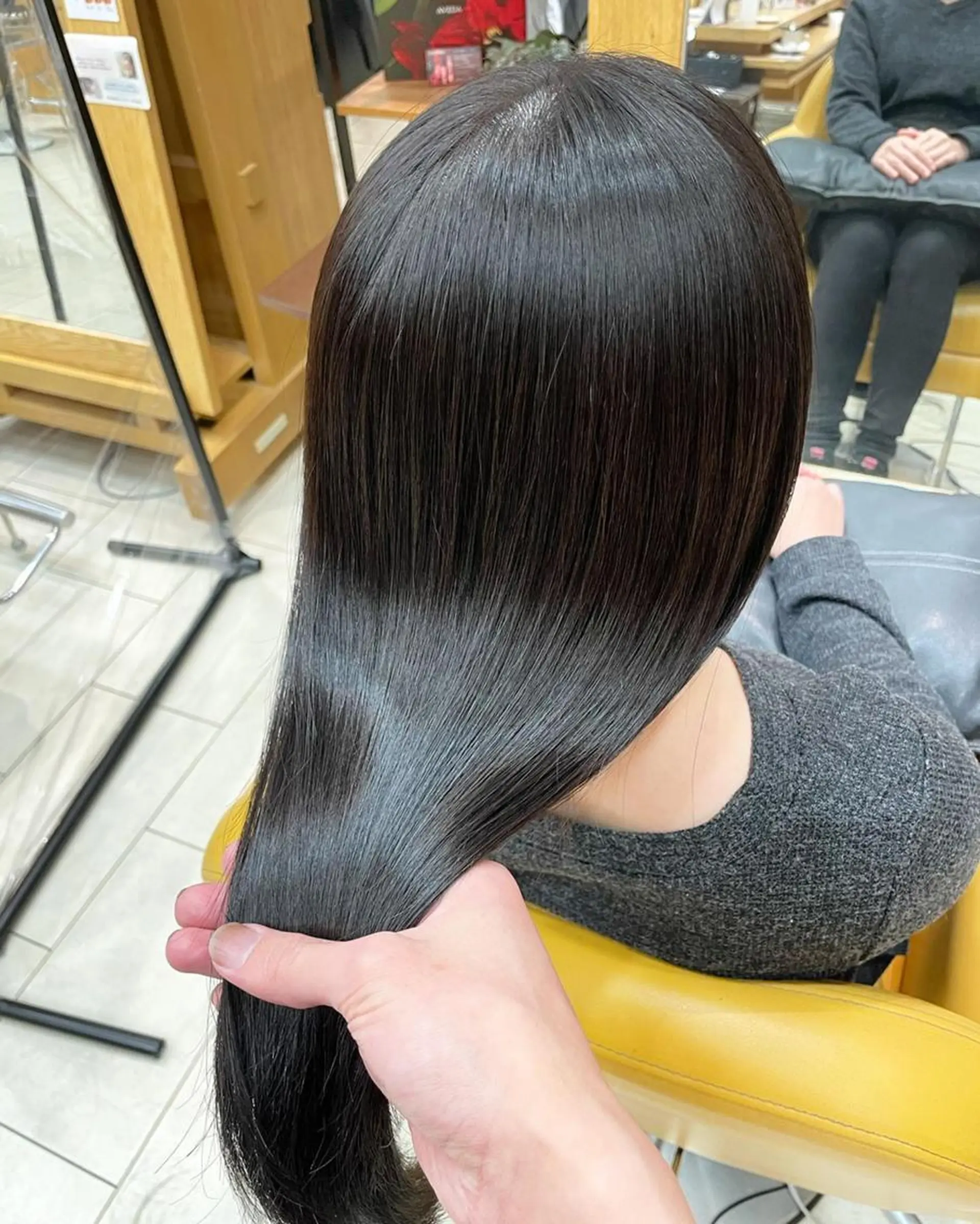 ロング 髪質改善 ロング 縮毛矯正 トリートメント ♦️モテ髪創作者 SUGA♦️のヘアスタイル