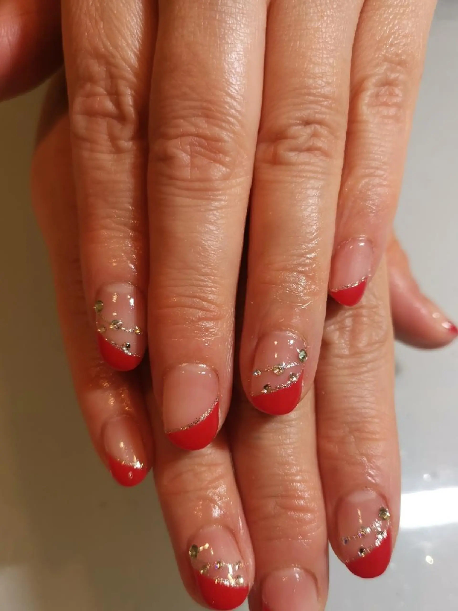 ネイル フレンチネイル 人気エリア💖完全個室【ルリエ】所属・ネイルサロン Lelienルリエのネイルデザイン