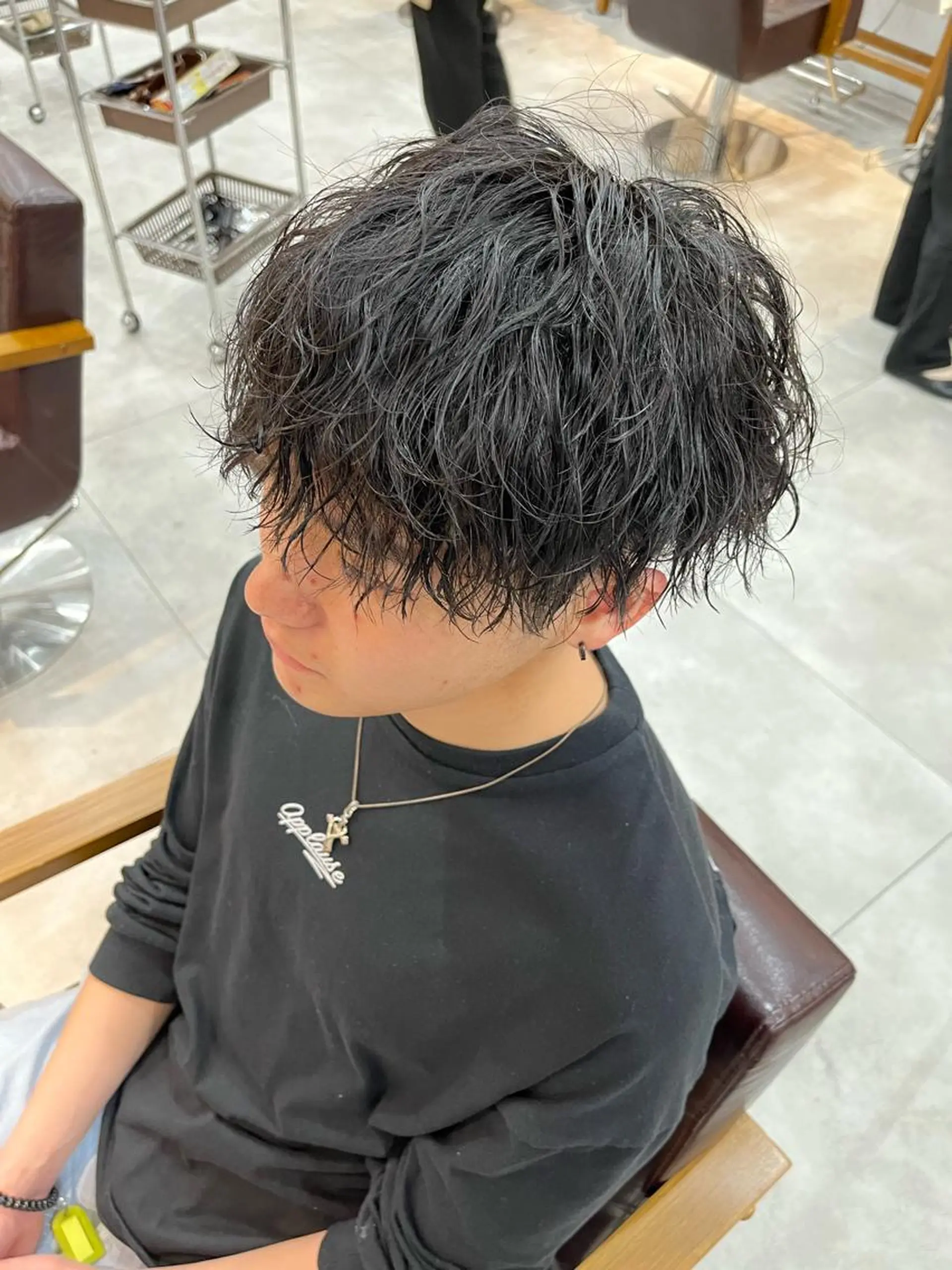 パーマ メンズ 🏆メンズ特化🥇 店長YUTOのヘアスタイル
