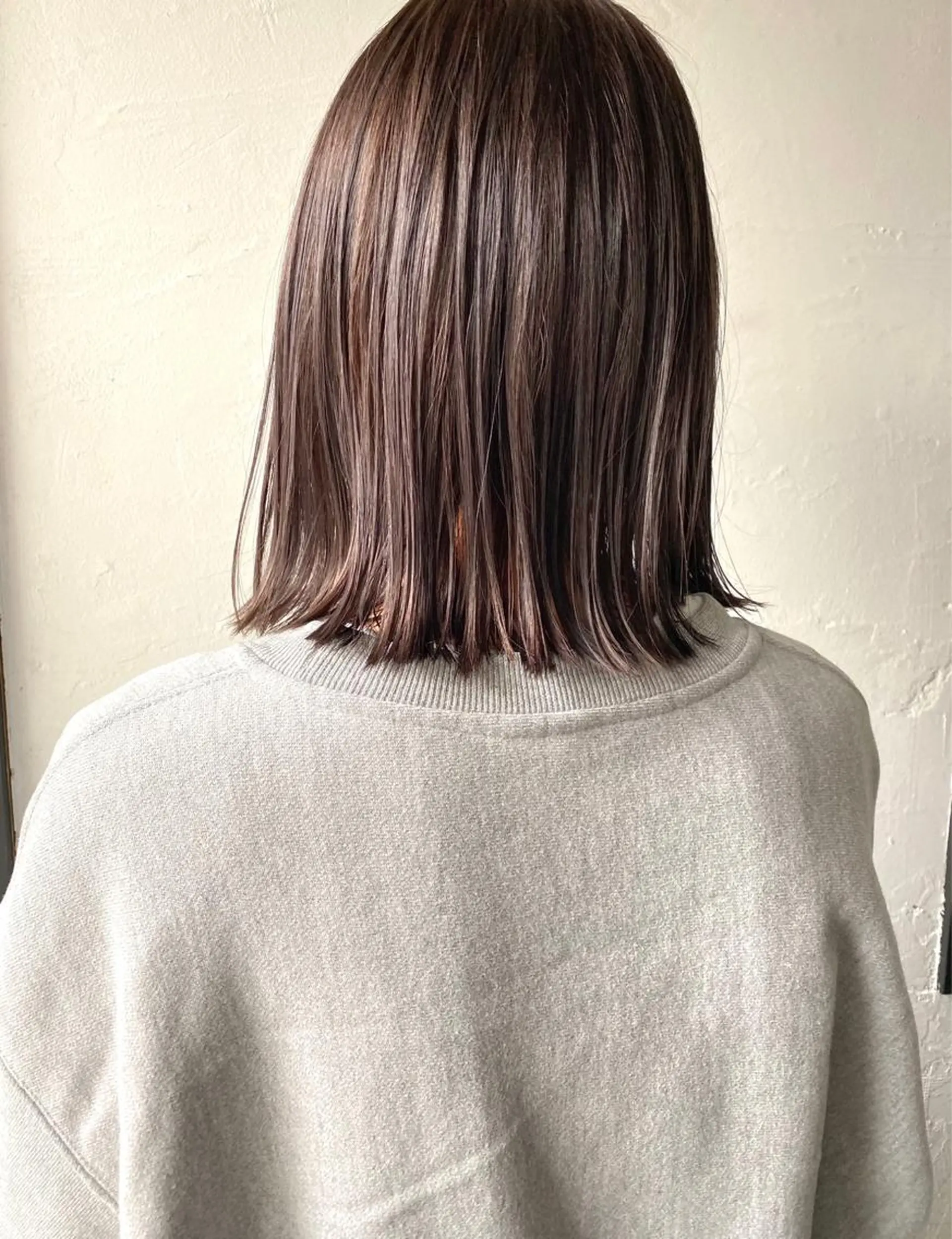 ミディアム カラー ショートボブ ベージュカラー ブリーチ 透明感カラー ダブルカラー 蔵前 デザインカット KOBAYASHIのその他イメージ