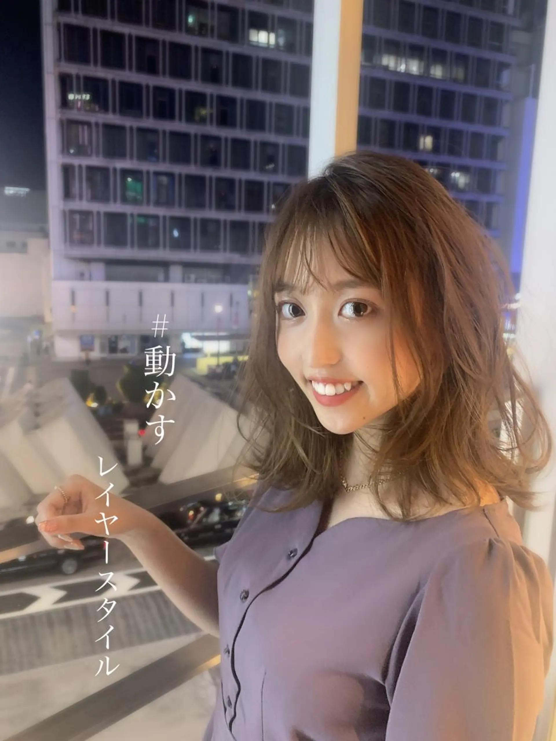 セミロング ♡大人カワイイ hair♡徳井はやとのヘアスタイル