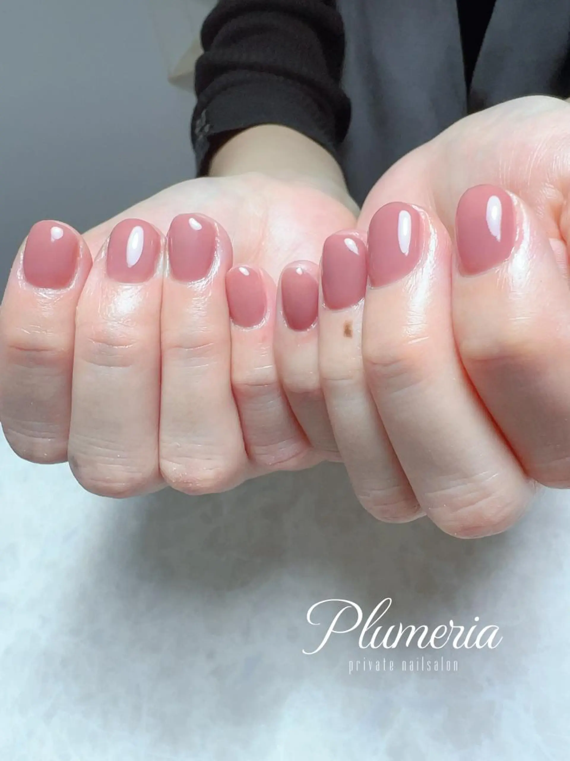 ネイル ワンカラーネイル Malama ___Ayakaのネイルデザイン