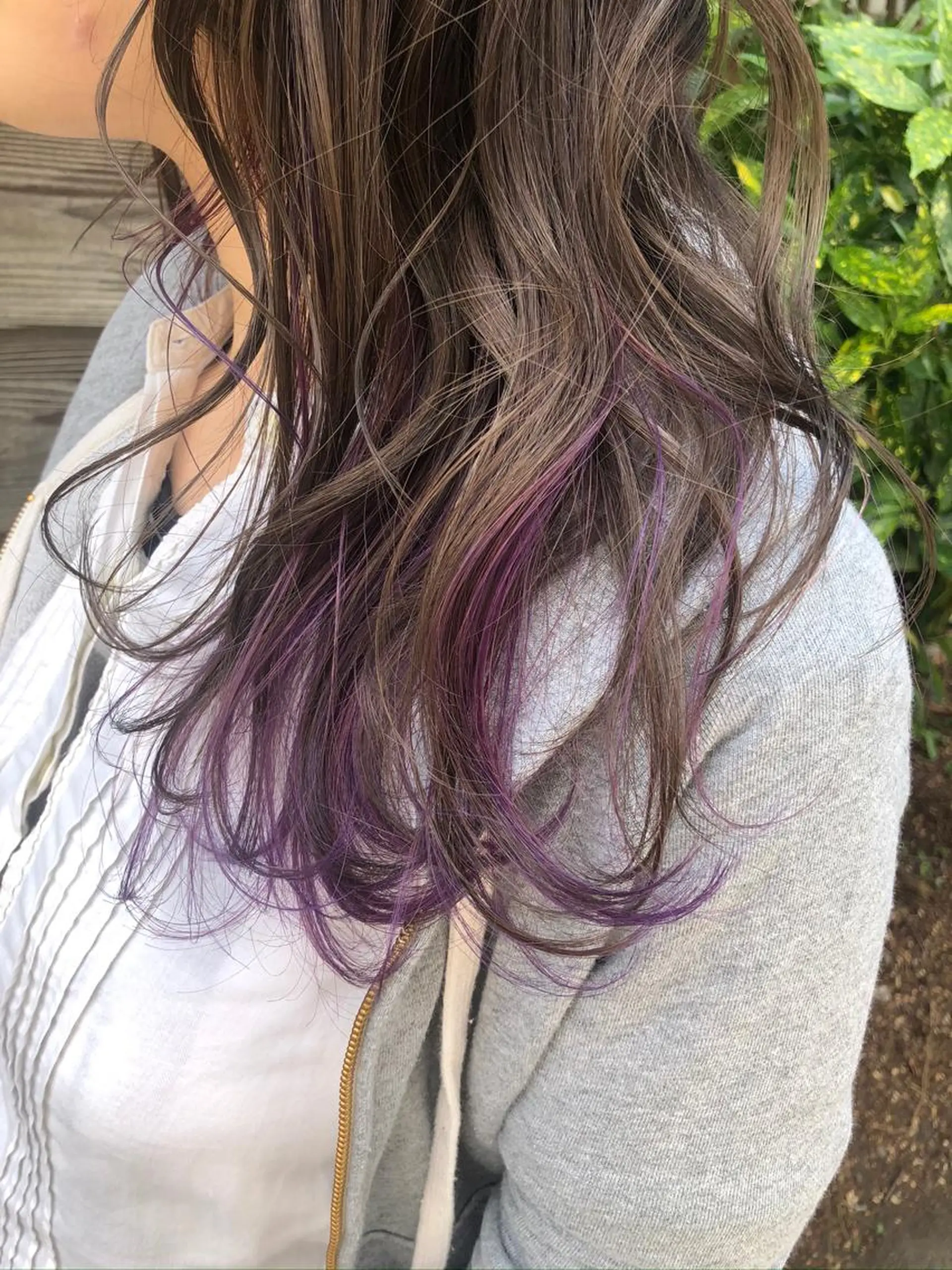 ロング カラー コレットヘアー 田中アヤノのヘアスタイル