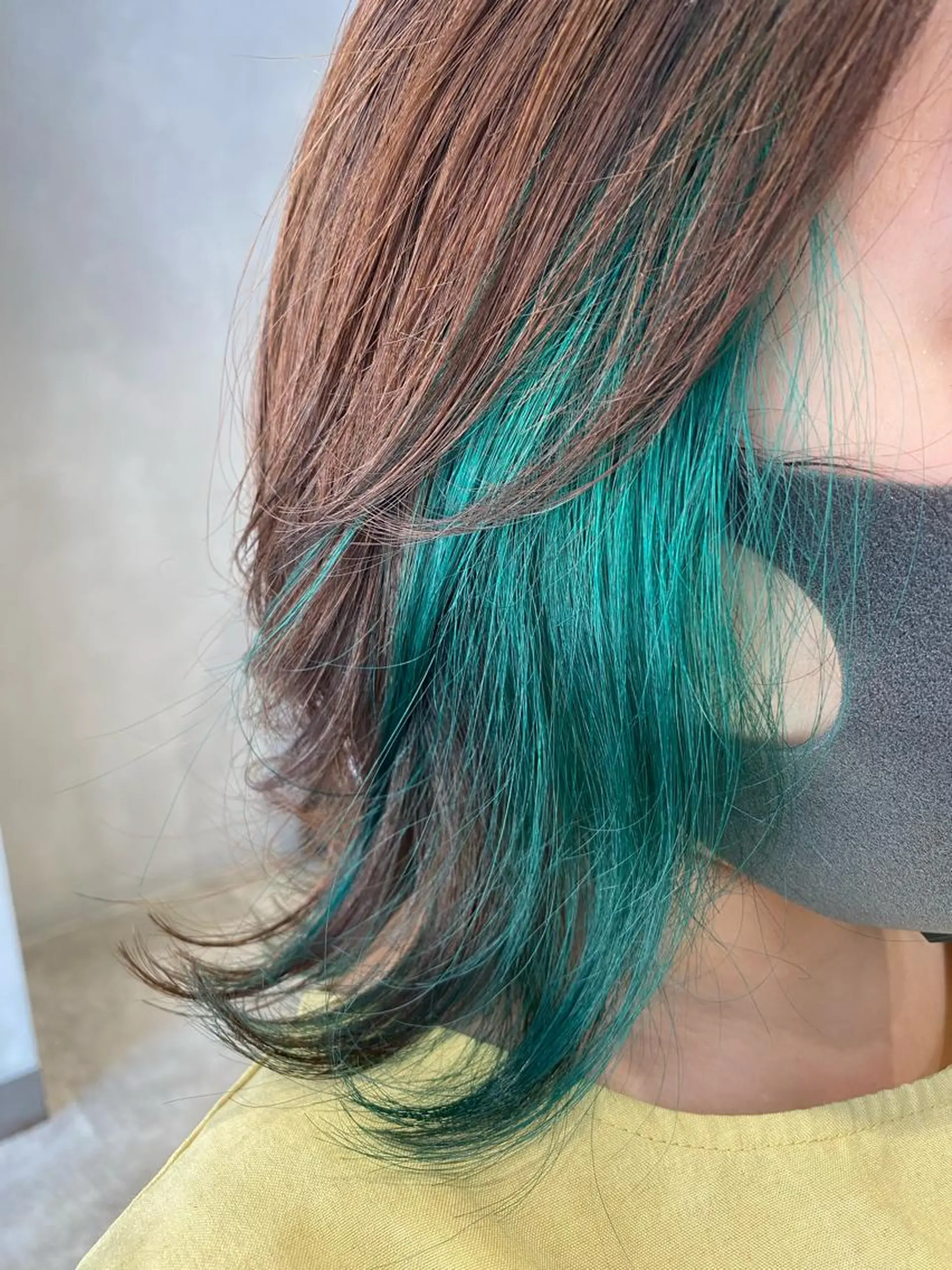 ミディアム カラー M IIのヘアスタイル