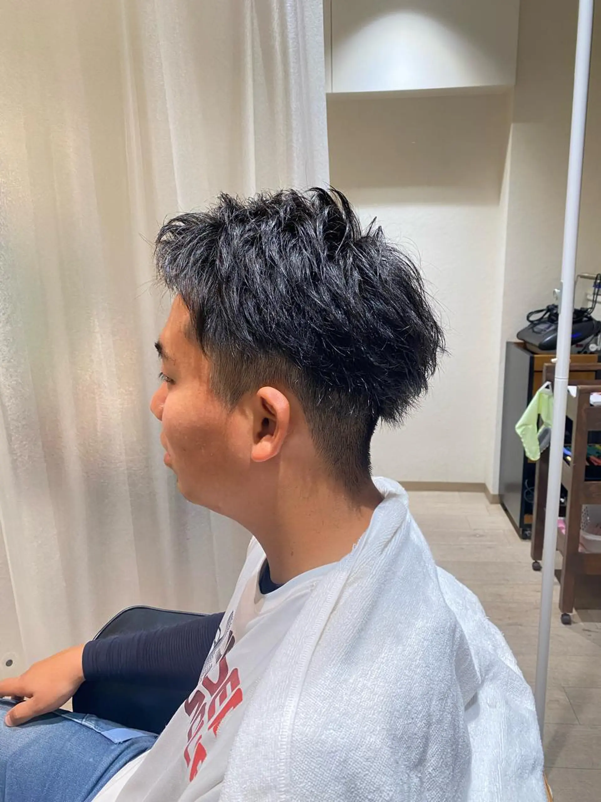 メンズ ツーブロック 中村 莉子のヘアスタイル