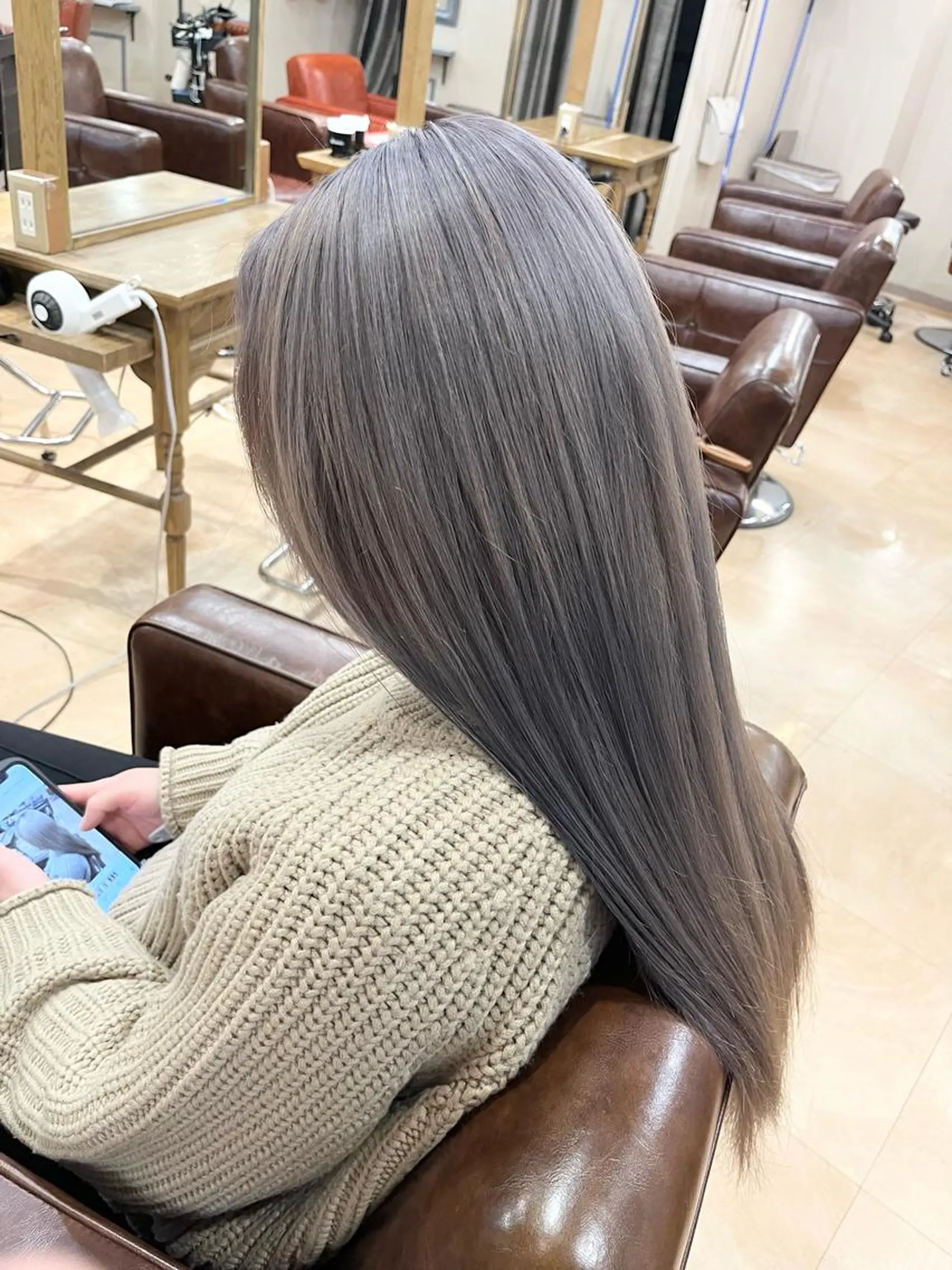 ロング カラー S.BLOOM 川崎 翔哉のヘアスタイル