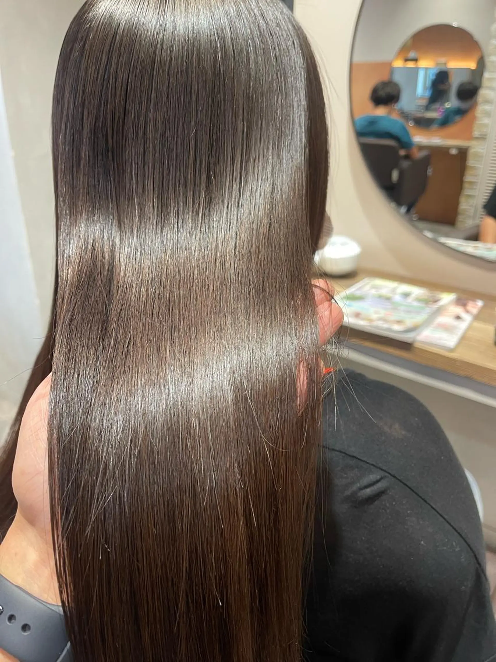 ロング 髪質改善 カット ヘアカラー トリートメント 髪質改善×艶髪　斉藤 勝のヘアスタイル