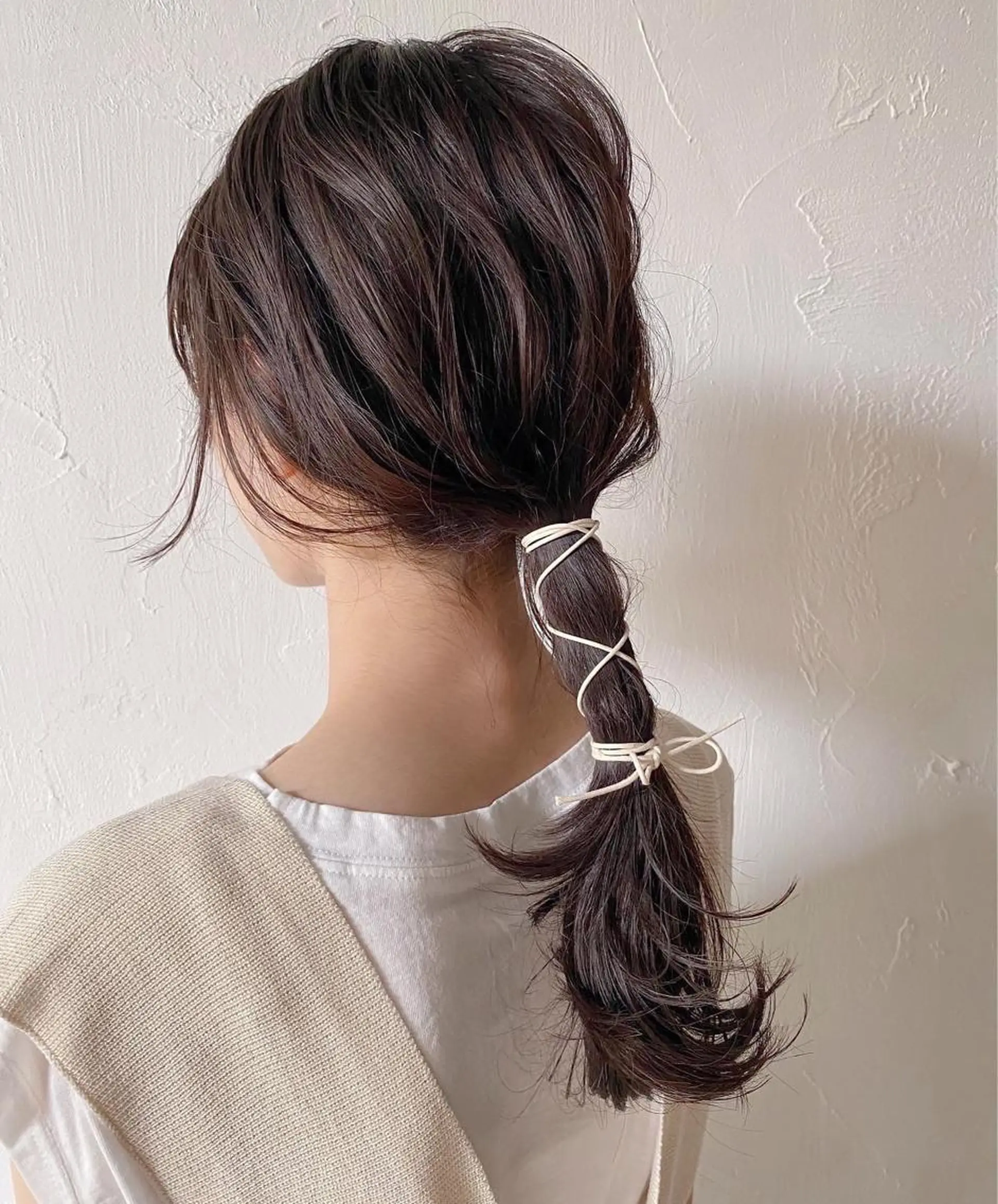 セミロング カラー ヘアアレンジ 透明感カラー グレージュ ラベンダーカラー ラベンダーグレージュ ラベンダーグレー 神原 ありさのマツエク・マツパデザイン
