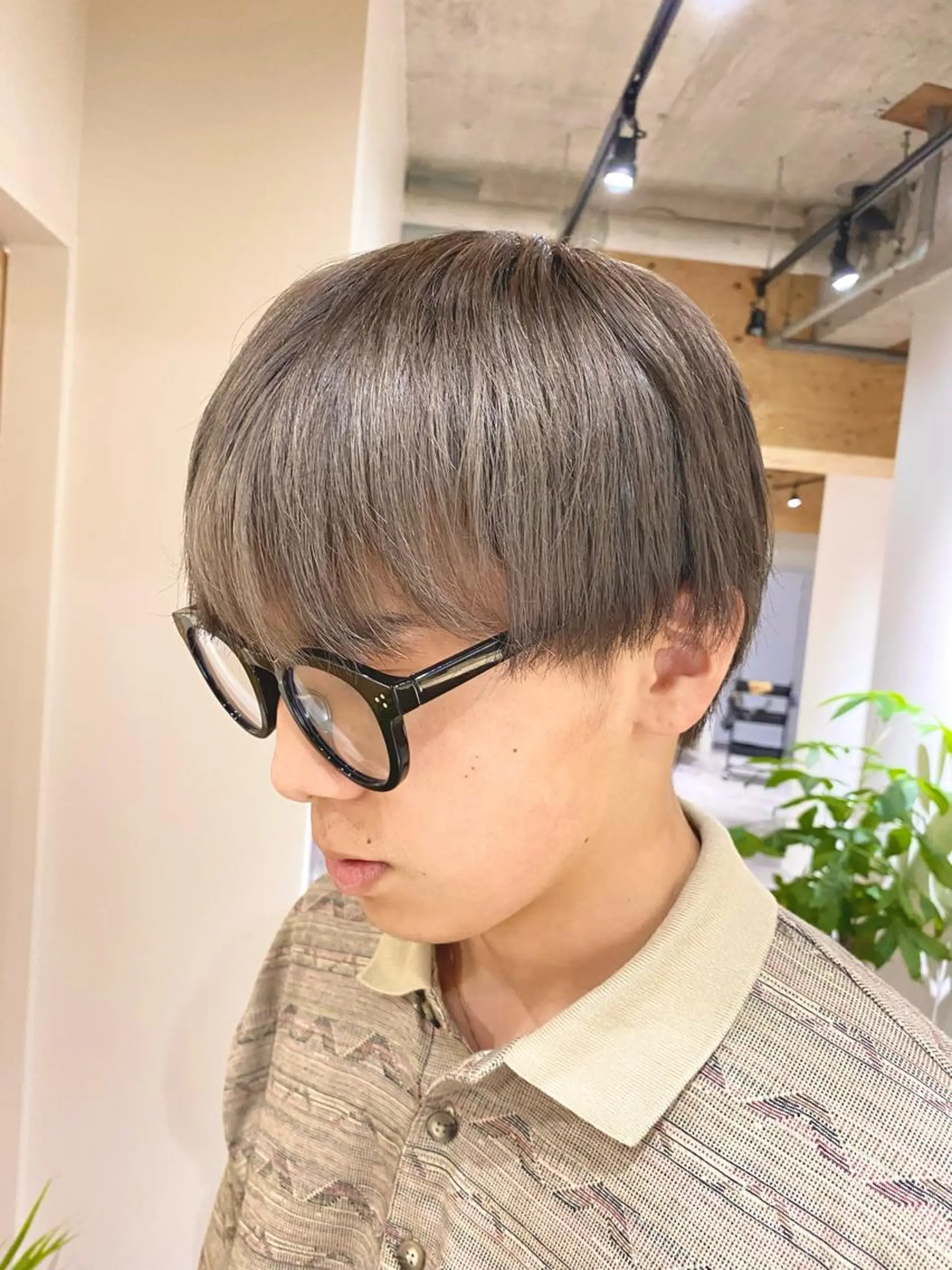 カラー メンズ カット ヘアカラー トリートメント ヘアセット メンズブリーチカラー /パーマ ごーた立川のヘアスタイル