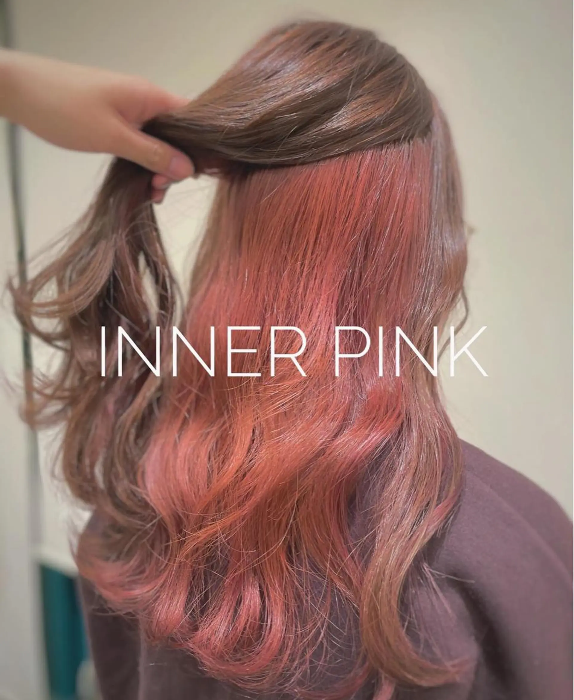 ロング カラー ピンクカラー TAKIZAWA 武蔵小杉のヘアスタイル