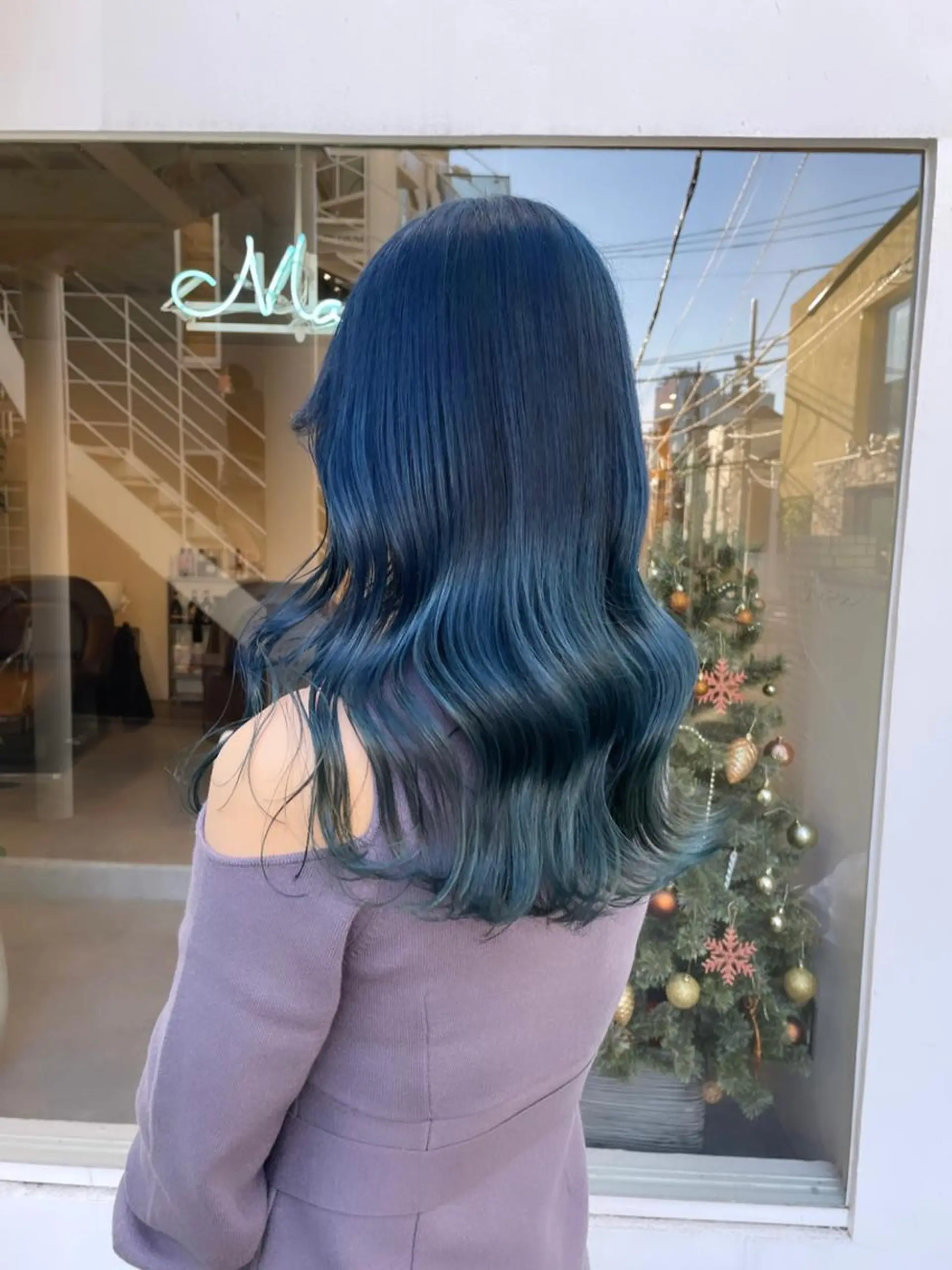 ロング カラー 韓国風ヘア カット ヘアカラー トリートメント ヘアセット 💎韓国風レイヤー /ボブ💎Namiのヘアスタイル