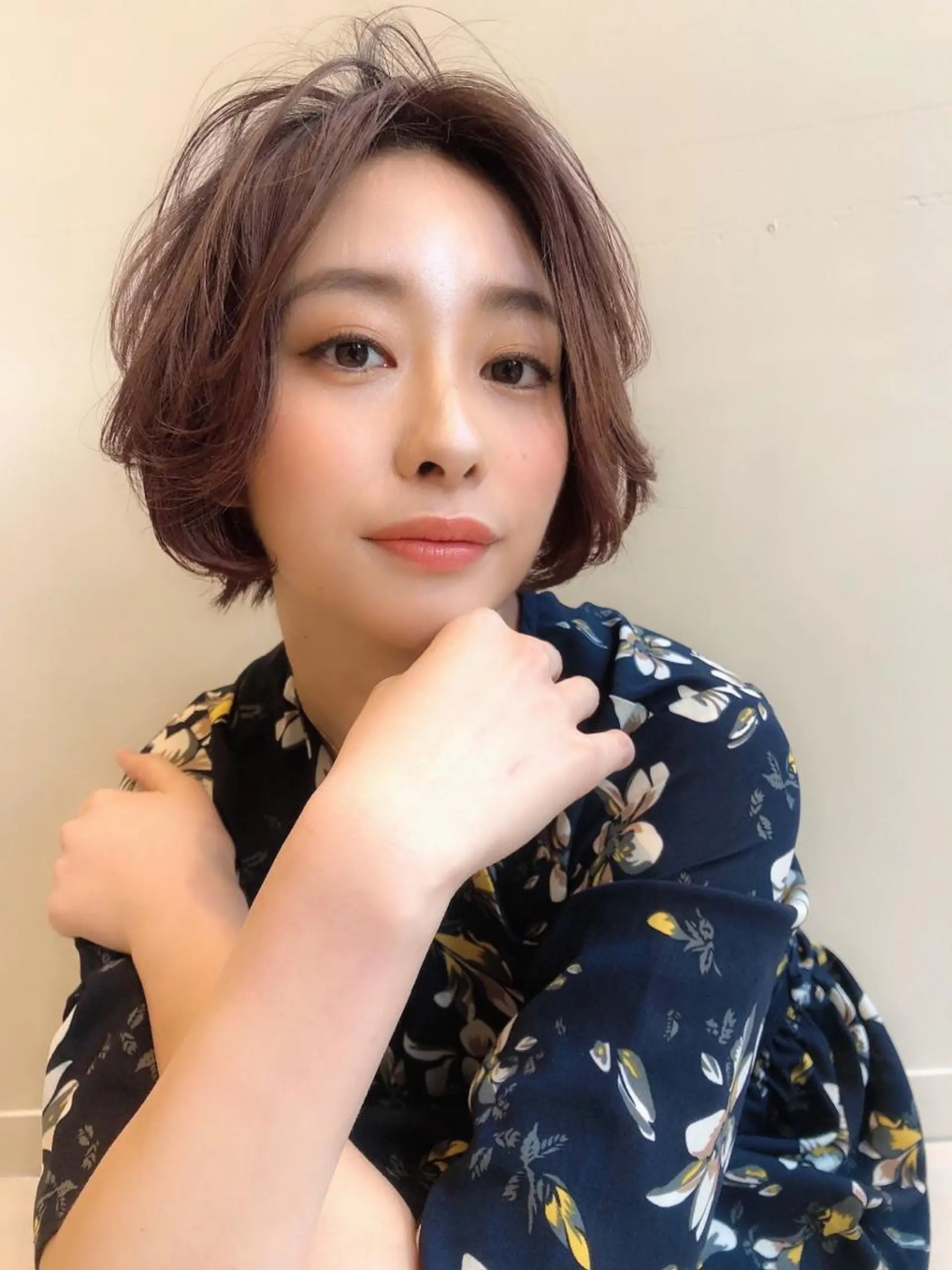 ショート カラー パーマ HEADS ex市川 ママ美容師ARISAのヘアスタイル