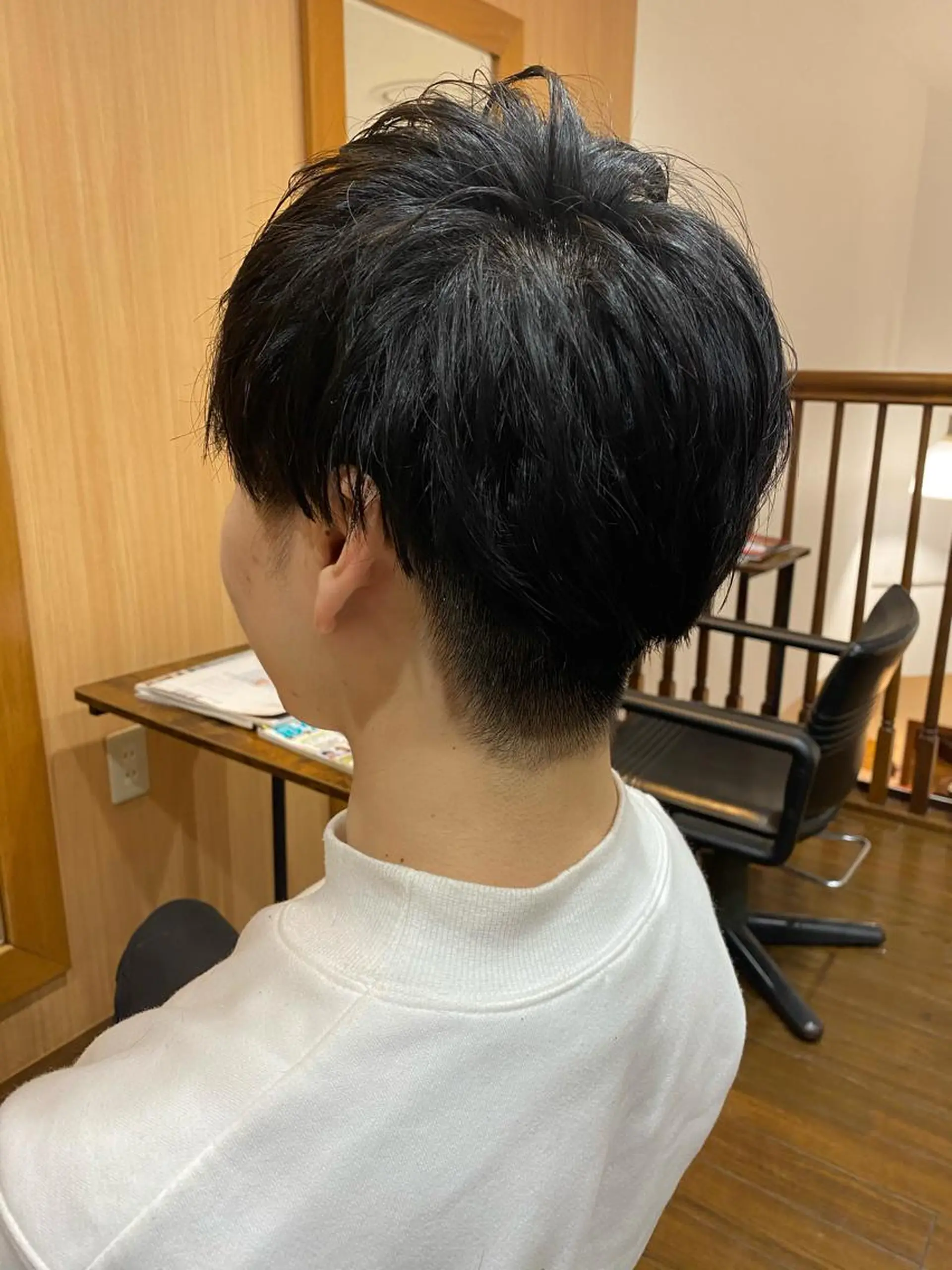 メンズ アップバング 髪質改善 コレマツのヘアスタイル