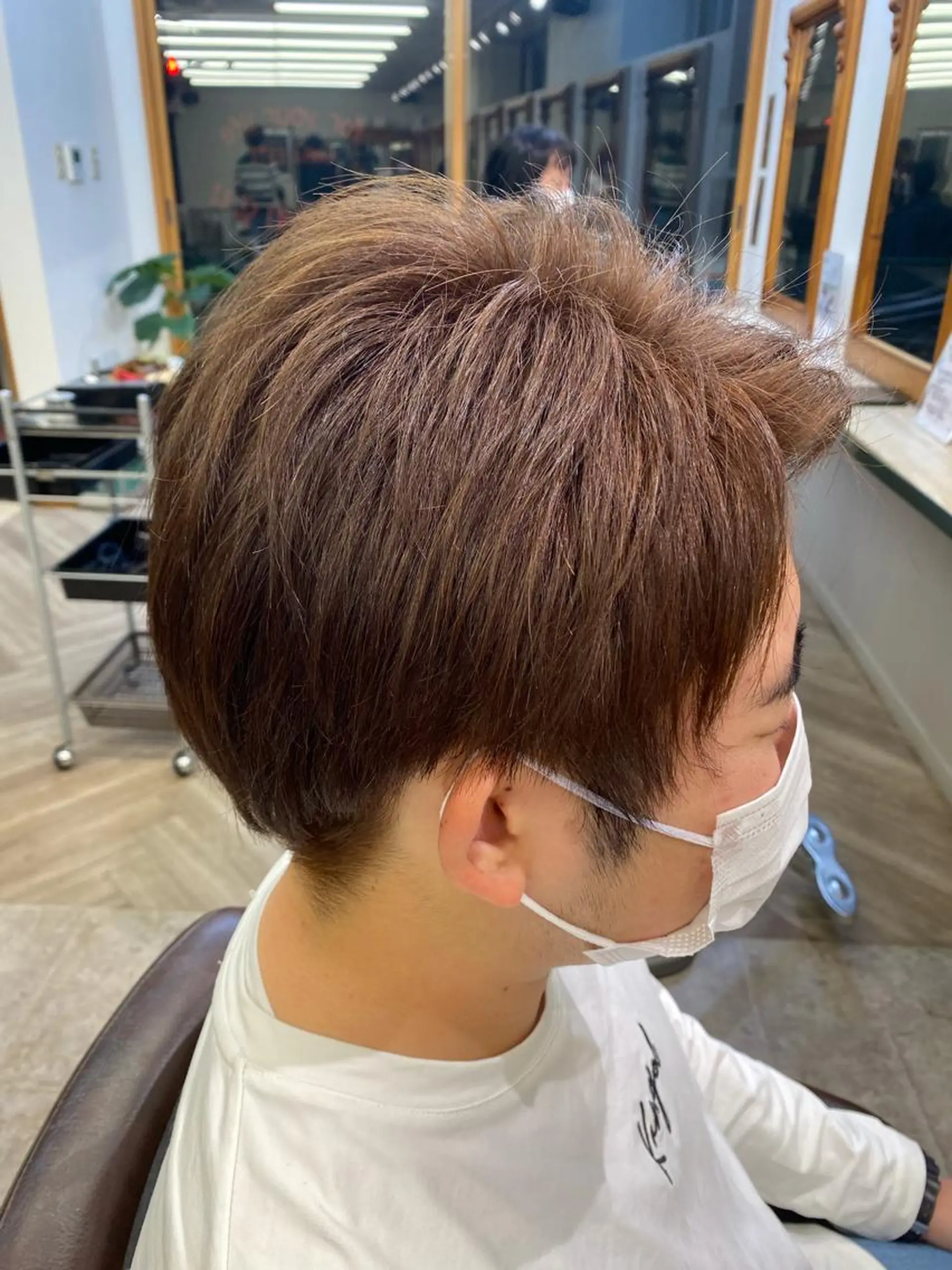 ショート メンズ メンズブリーチ ️🫧押上️🫧はな 🫧まとまるショートのヘアスタイル