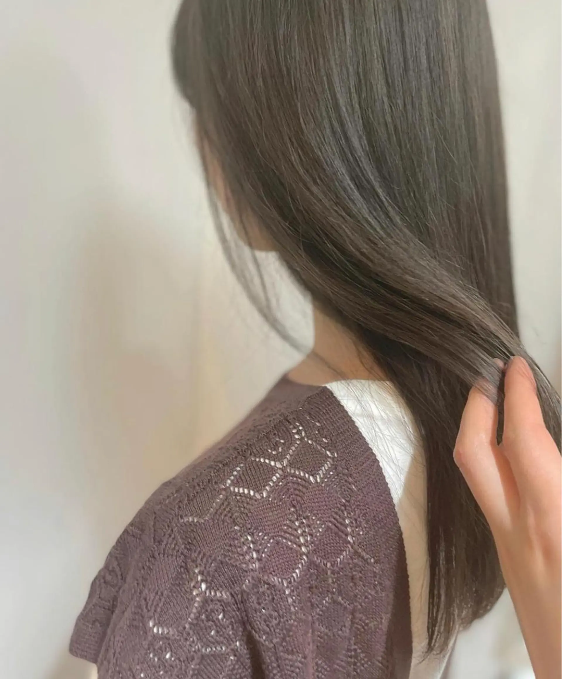 ロング カラー 💛🤍U too e’s 鎌倉🧸のヘアスタイル